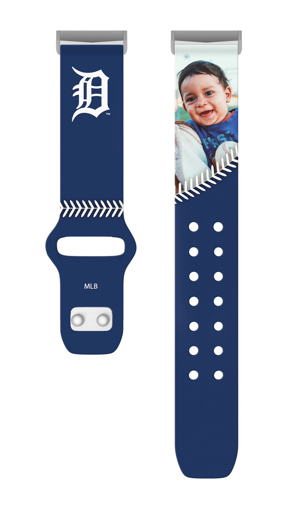 Detroit Tigers Custom Photo HD Fitbit Versa 3 &amp; Sense Band