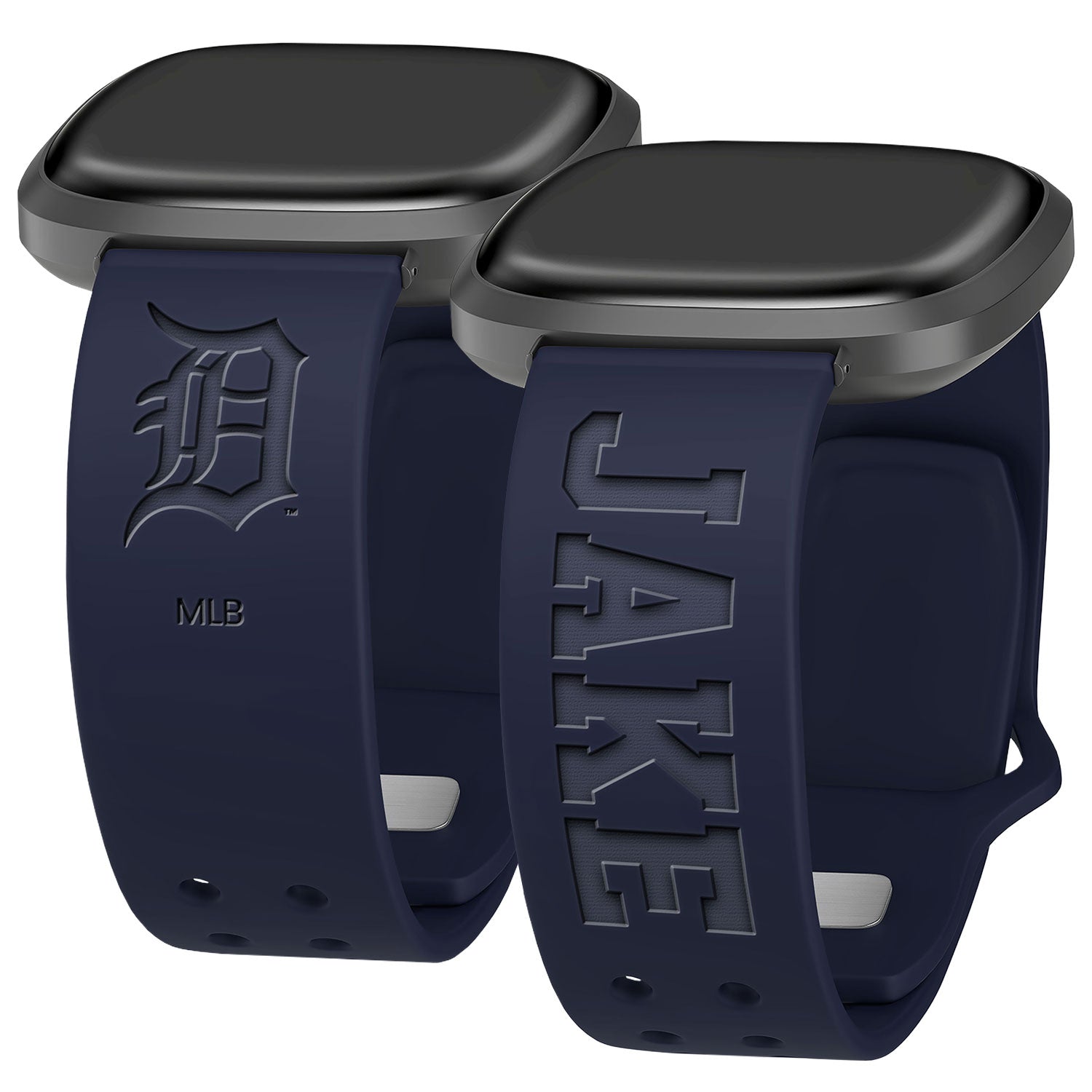 Detroit Tigers Custom Engraved Fitbit Versa 3 and Sense Watch Band