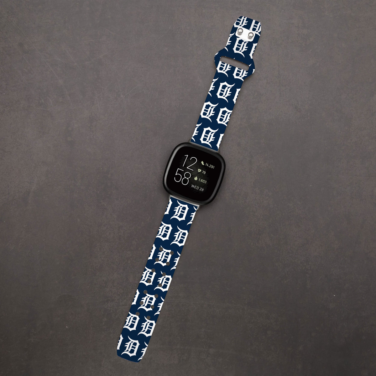 Detroit Tigers HD Fitbit Versa 3 and Sense Watch Band