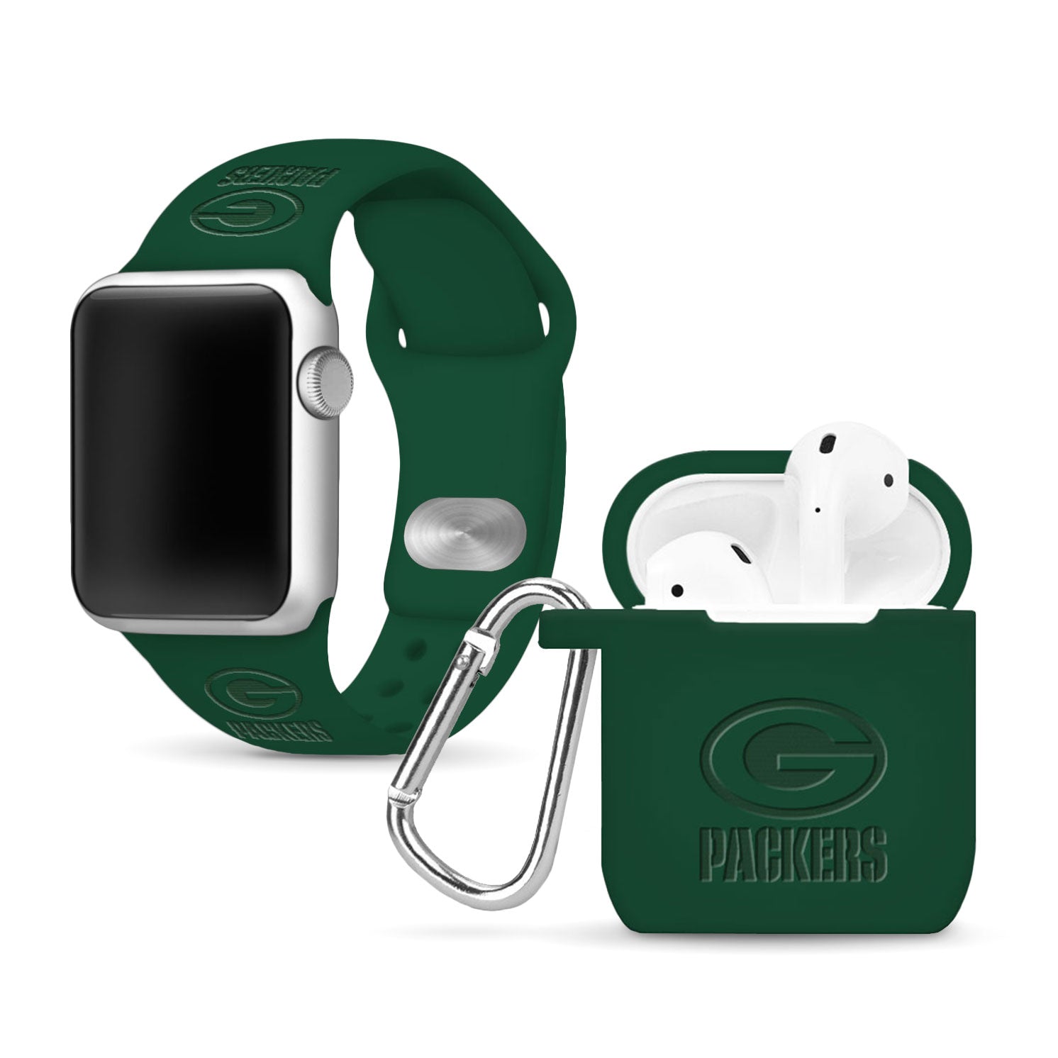 Game Time Green Bay Packers Engraved Apple Combo Package