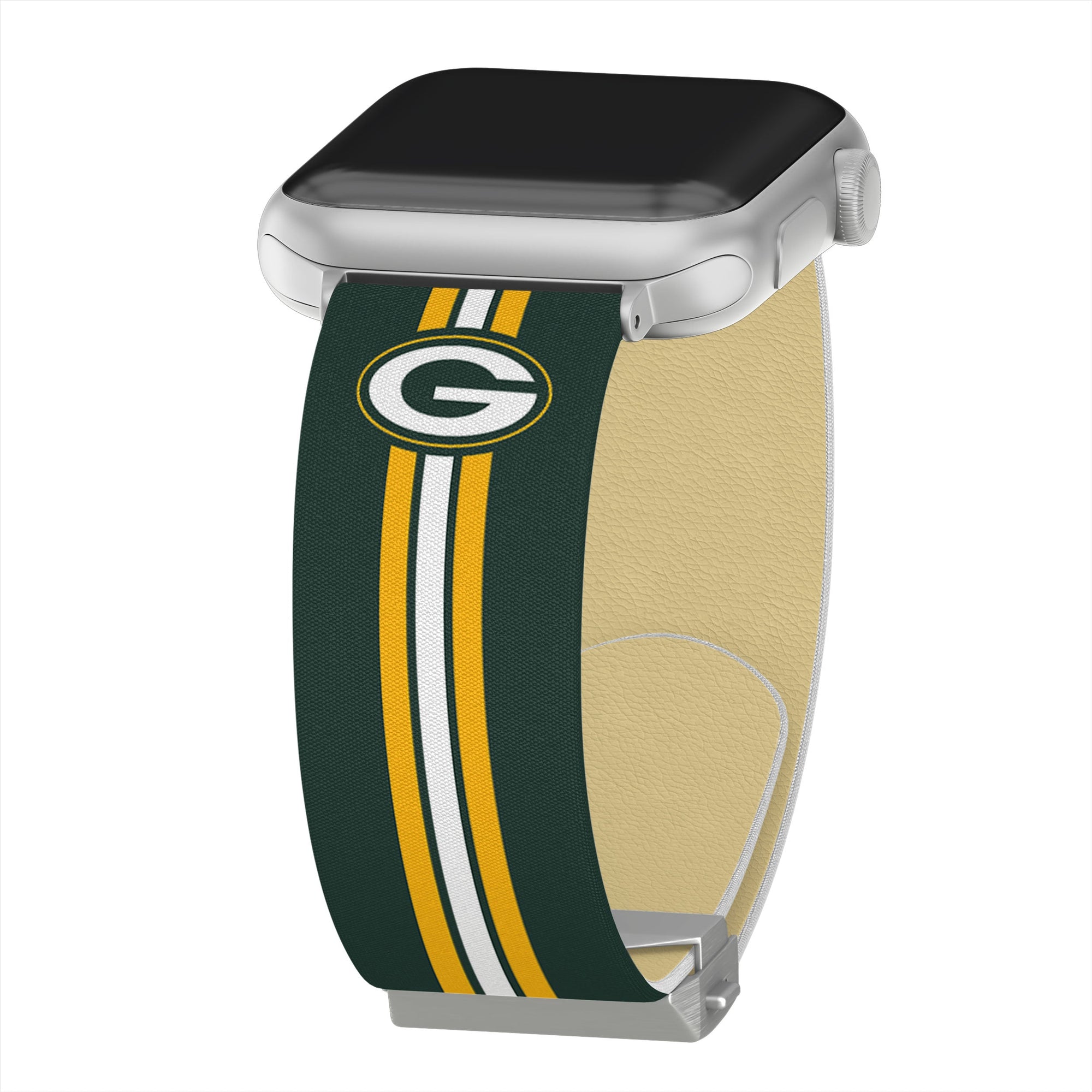 Game Time Green Bay Packers Signature Series Apple Watch Band With Engraved Buckle