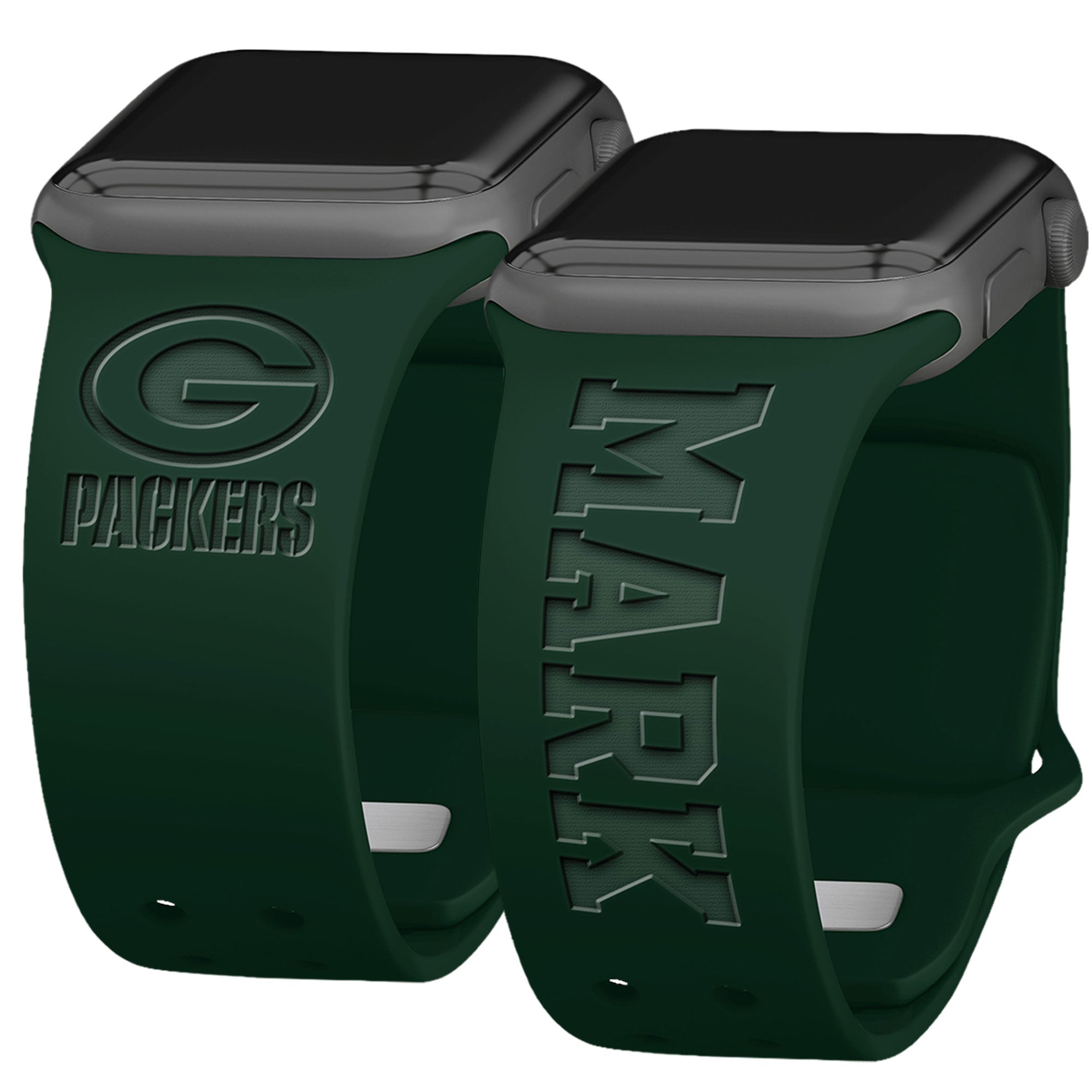 Green Bay Packers Custom Engraved Apple Watch Band