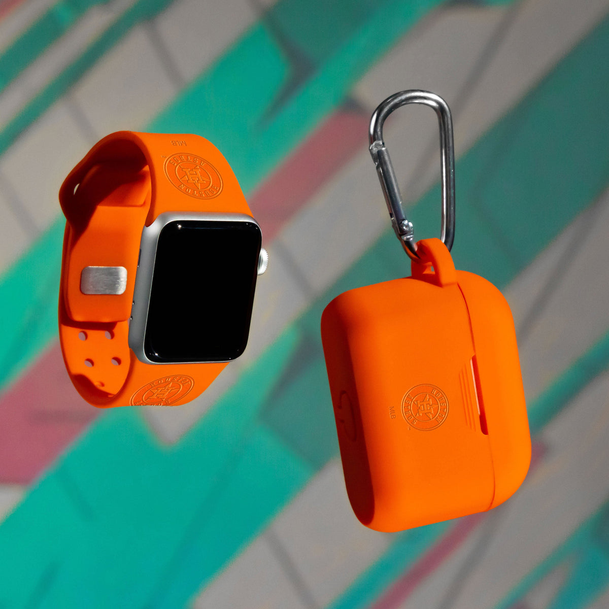 Game Time Houston Astros Engraved Apple Combo Pro Package