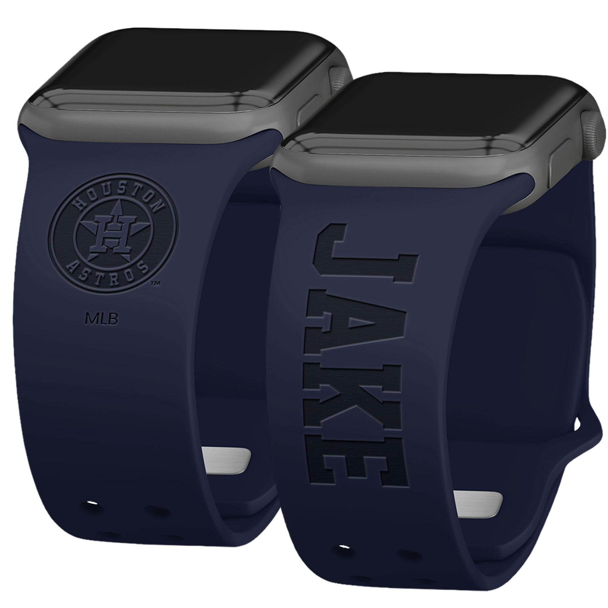 Houston Astros Custom Engraved Apple Watch Band