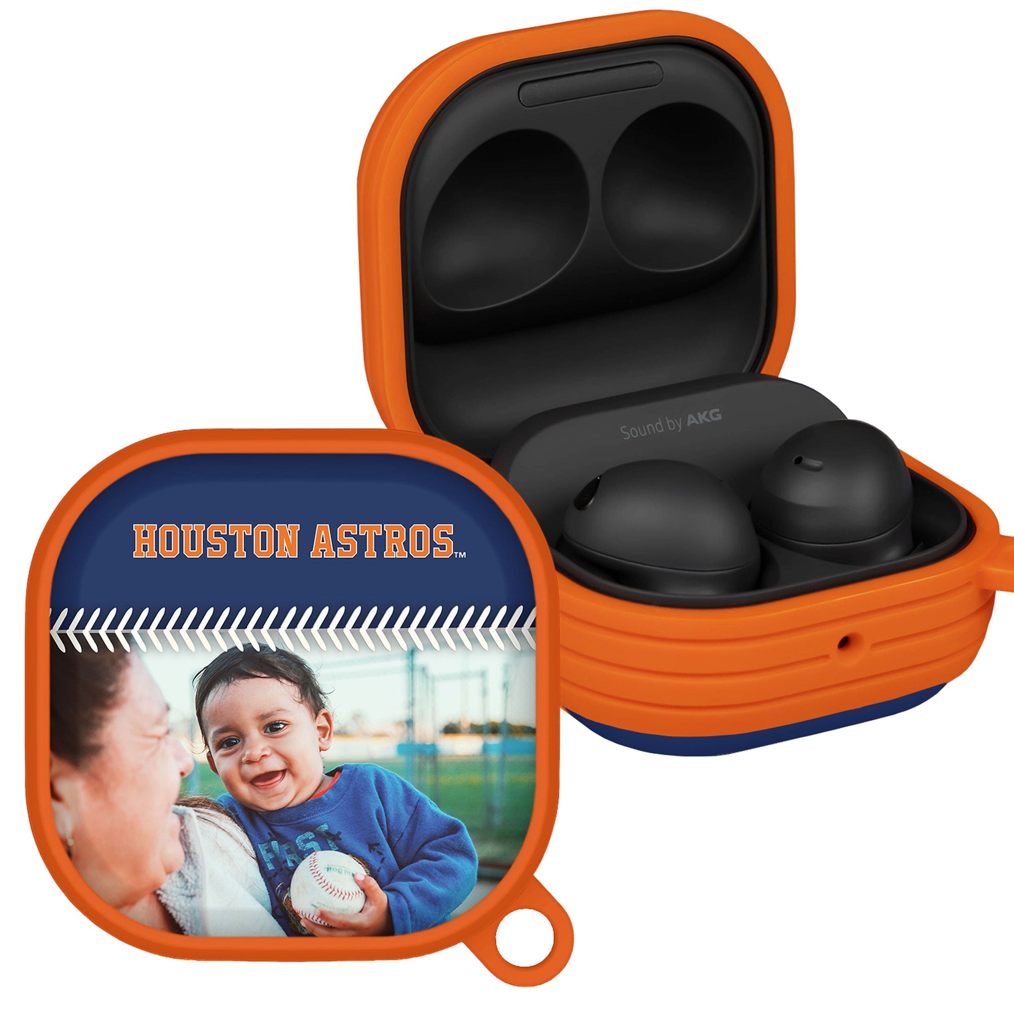 Houston Astros Custom Photo HDX Samsung Galaxy Buds Pro Case Cover