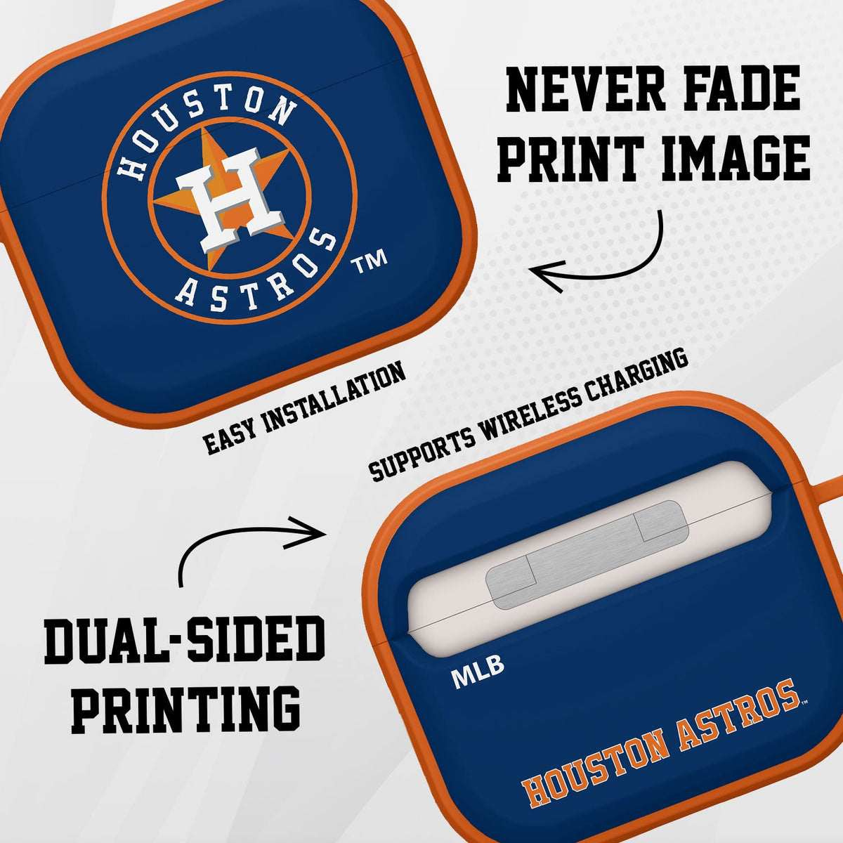 Houston Astros HDX Apple AirPods Gen 3 Case Cover