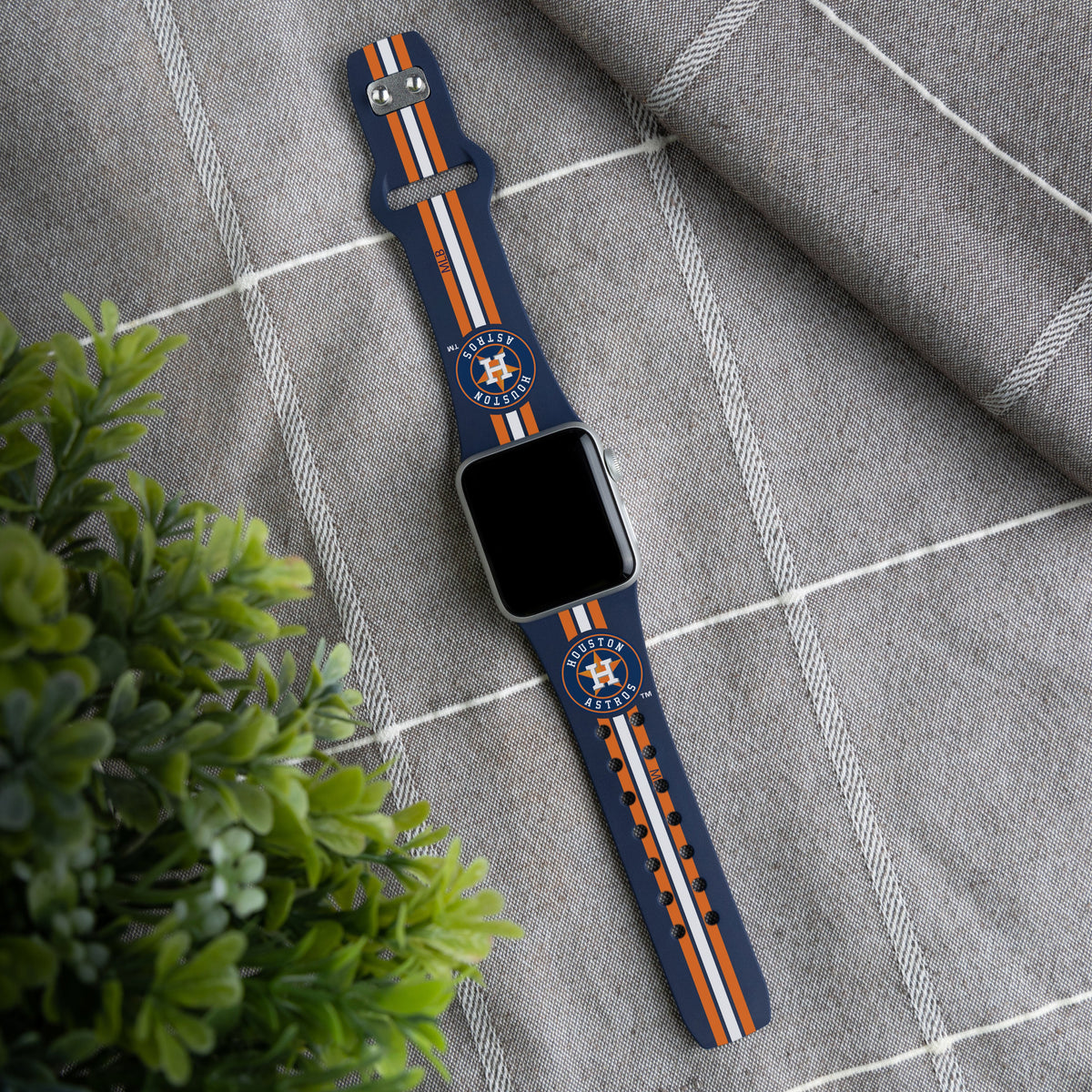 Houston Astros HD Apple Watch Band