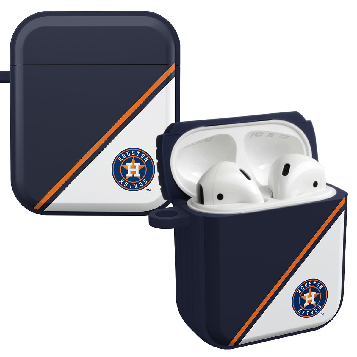 Houston Astros HDX Champion Series Apple AirPods Gen 1 &amp; 2 Case Cover