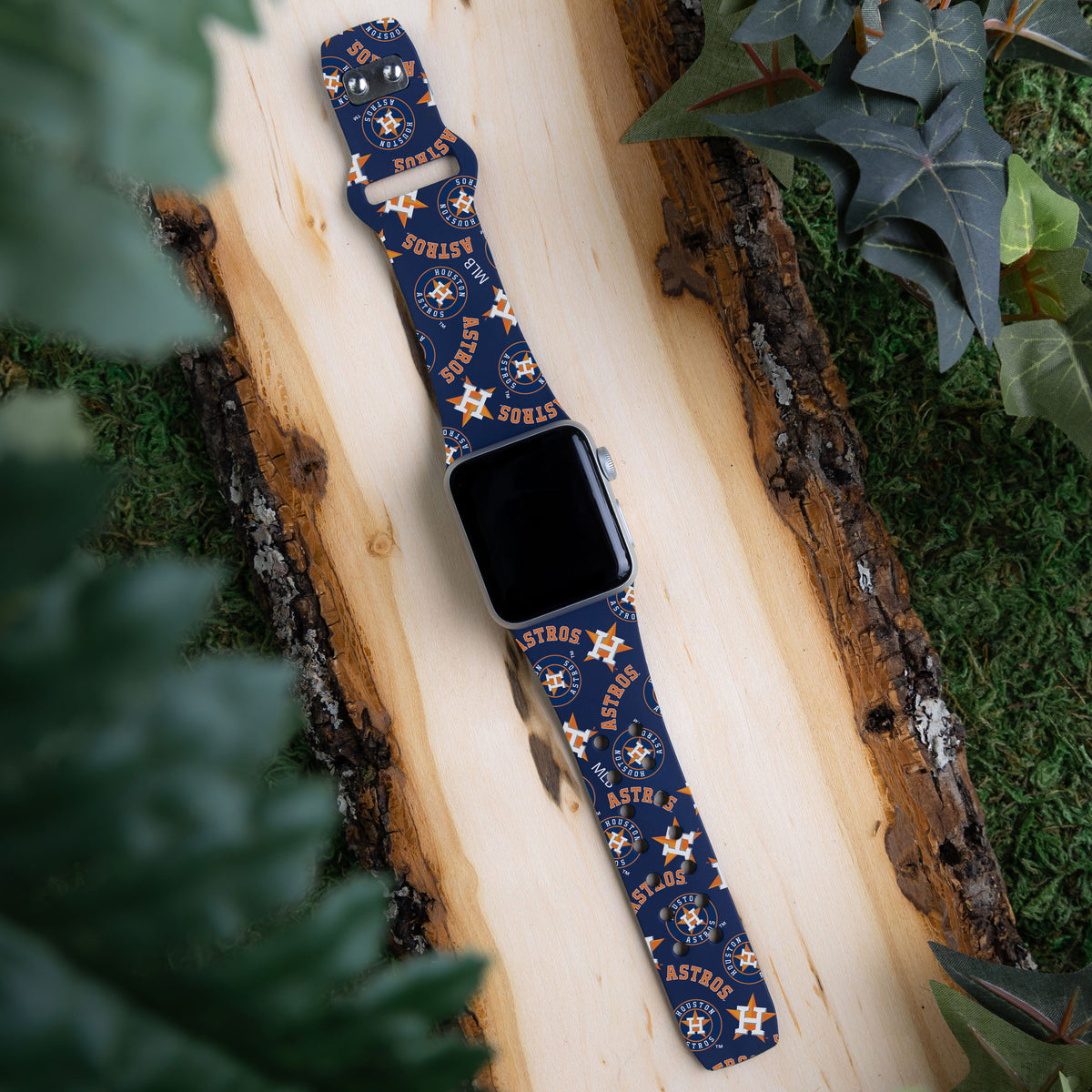 Houston Astros HD Apple Watch Band