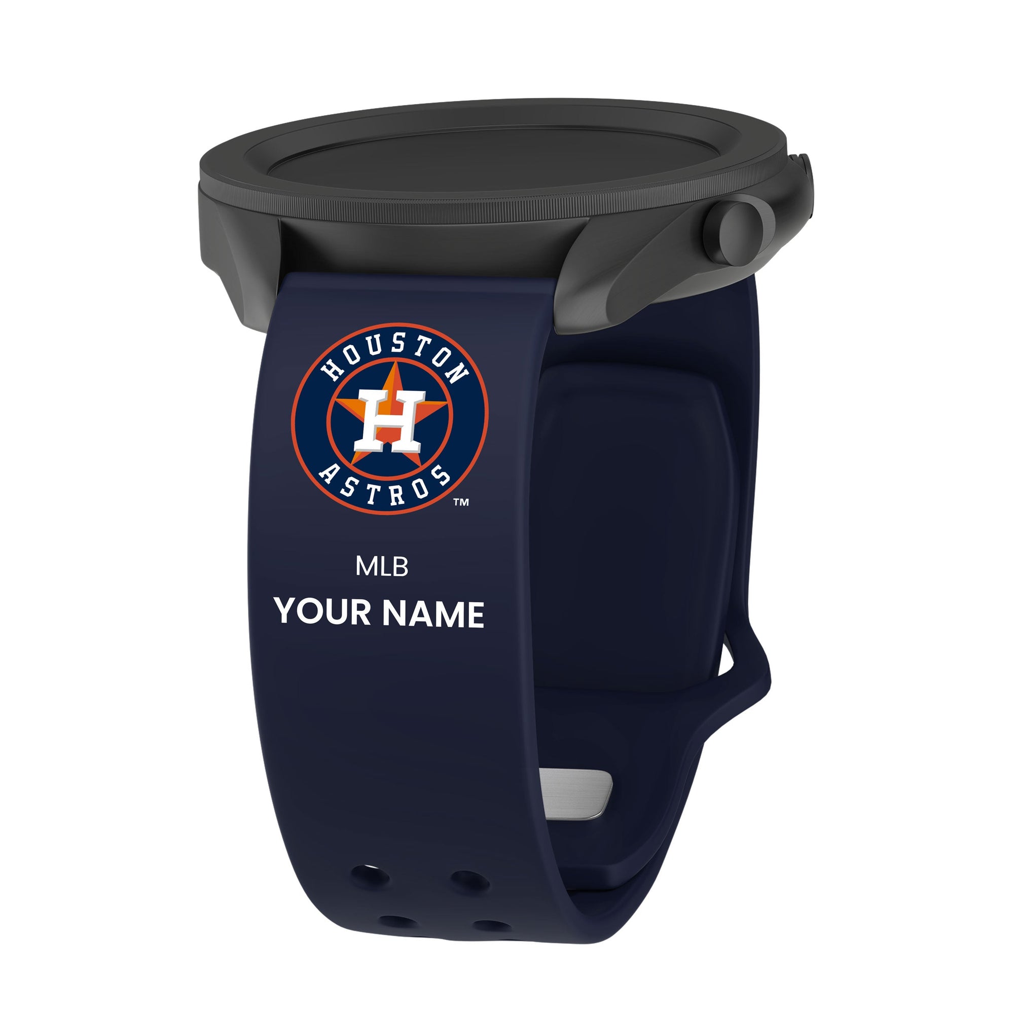 Houston Astros HD Custom Name Watch Band Compatible with Samsung Galaxy Watch and more