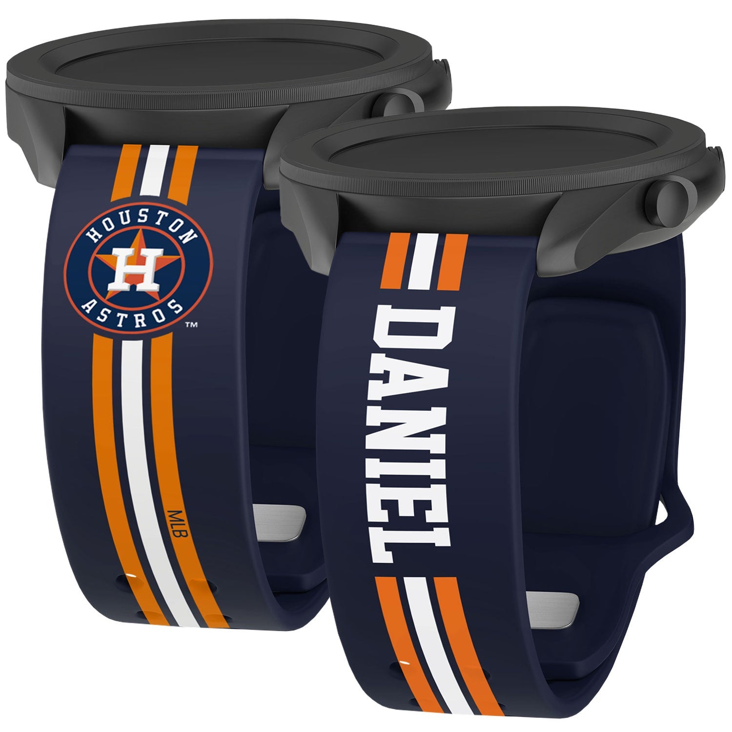 Houston Astros Custom Name HD Quick Change Watch Band