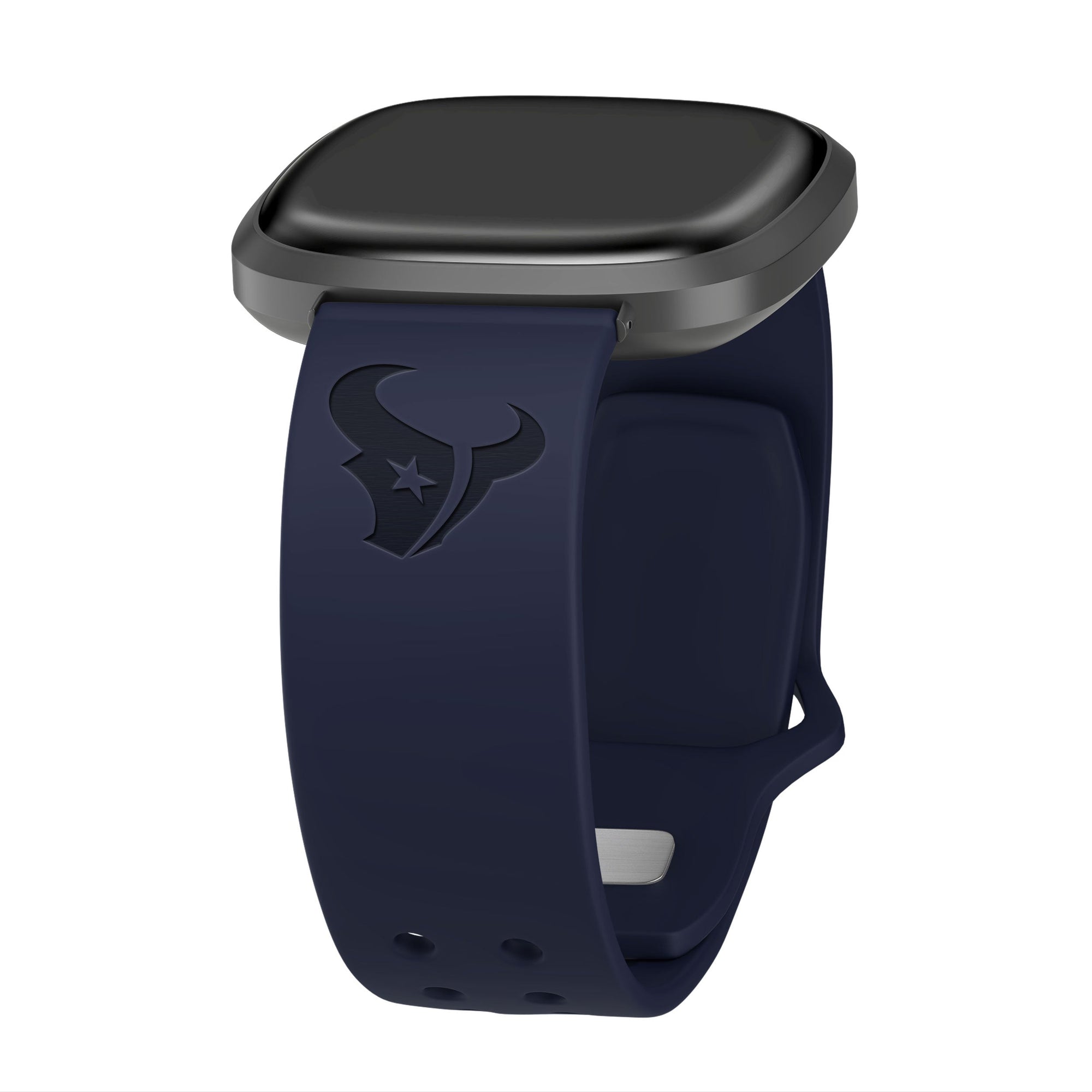 Game Time Houston Texans Engraved Silicone Sport Fitbit Watch Band