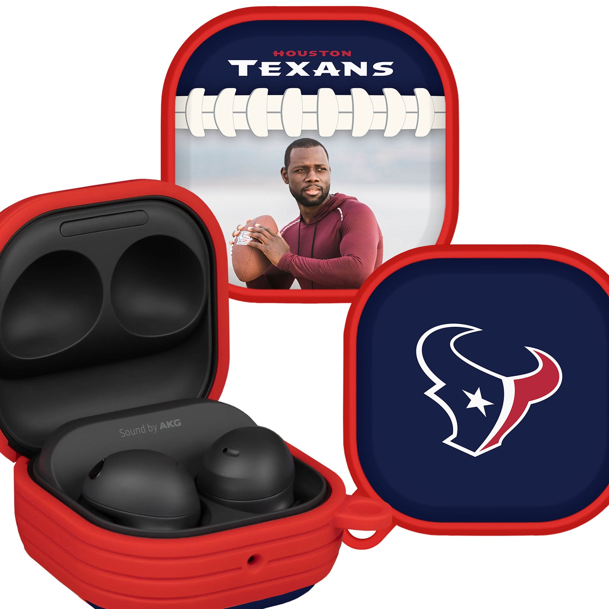 Houston Texans Custom Photo HDX Samsung Galaxy Buds Pro Case Cover