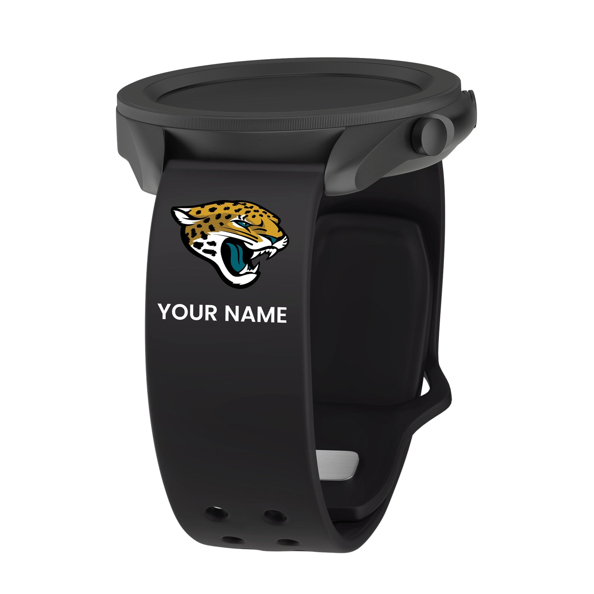 GAME TIME Jacksonville Jaguars Custom Name HD Quick Change Watch Band