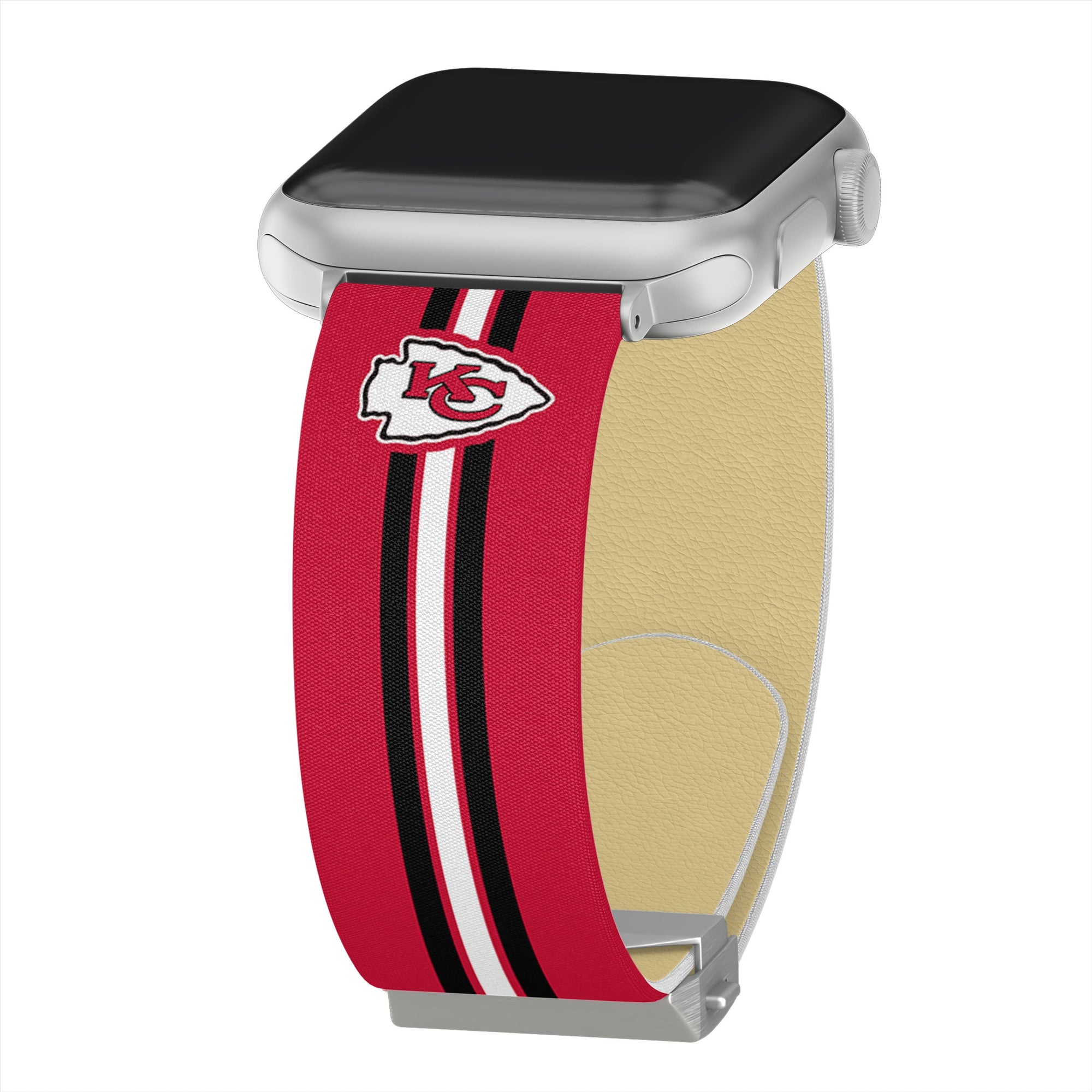 Game Time Kansas City Chiefs Signature Series Apple Watch Band With Engraved Buckle