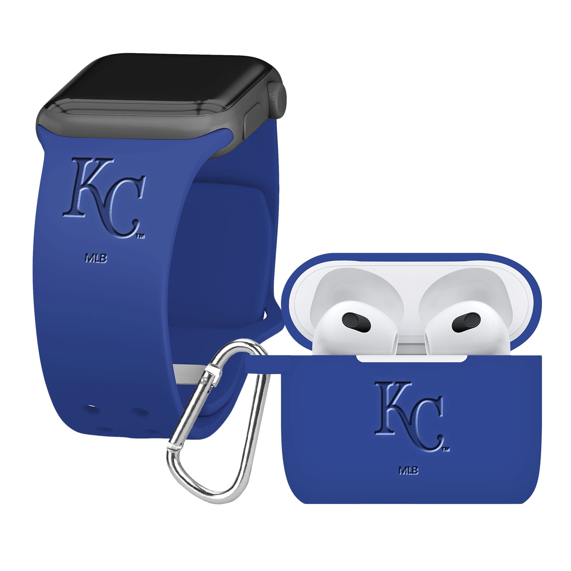 Game Time Kansas City Royals Engraved Apple Gen 3 Combo Package