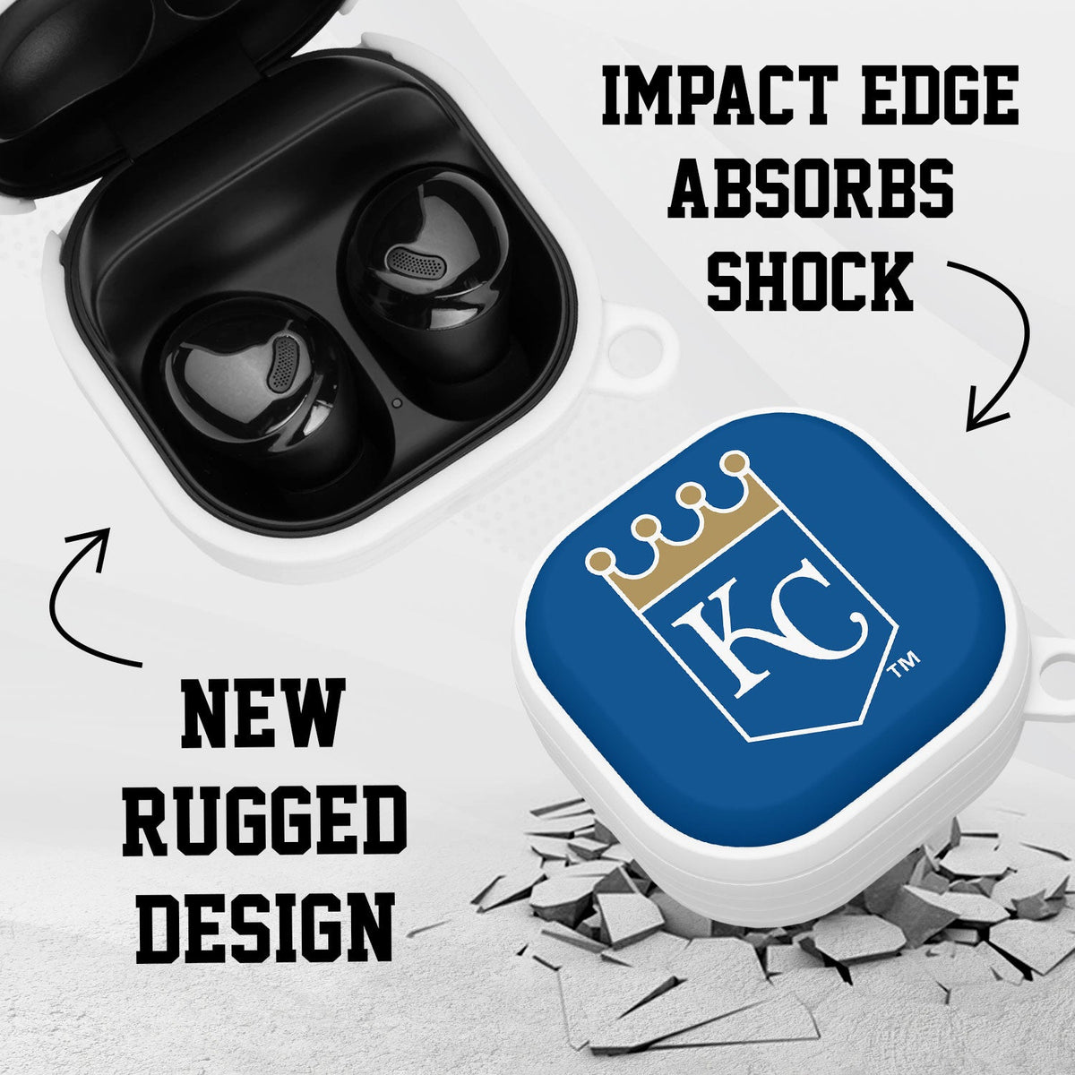 Kansas City Royals HDX Samsung Galaxy Buds Pro Case Cover