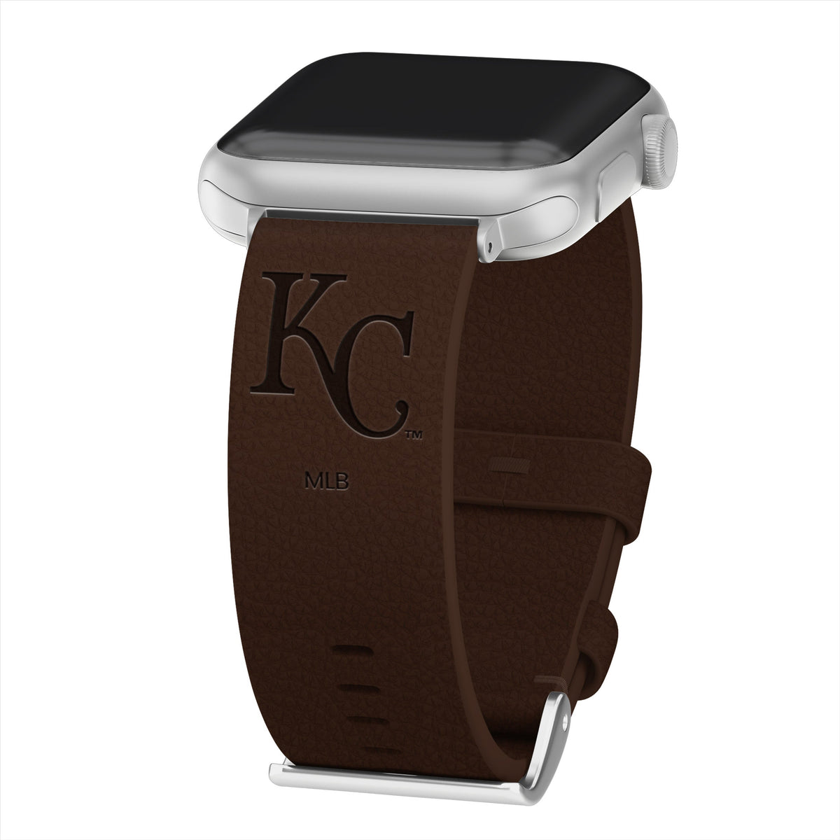 Game Time Kansas City Royals Leather Apple Watch Band