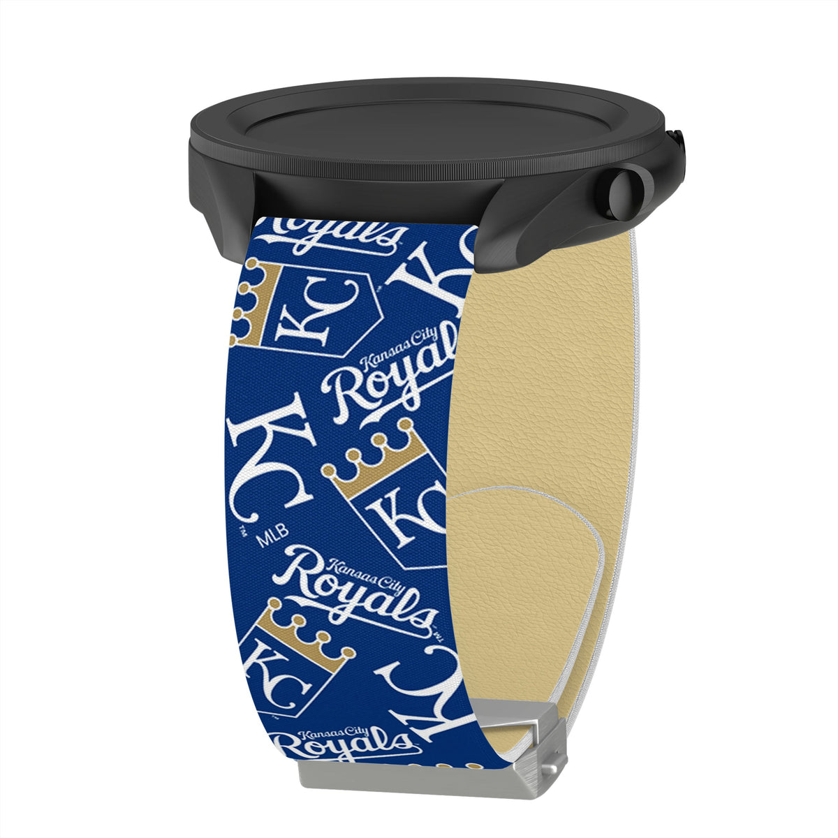 Game Time Kansas City Royals Signature Series Quick Change Watch Band With Engraved Buckle