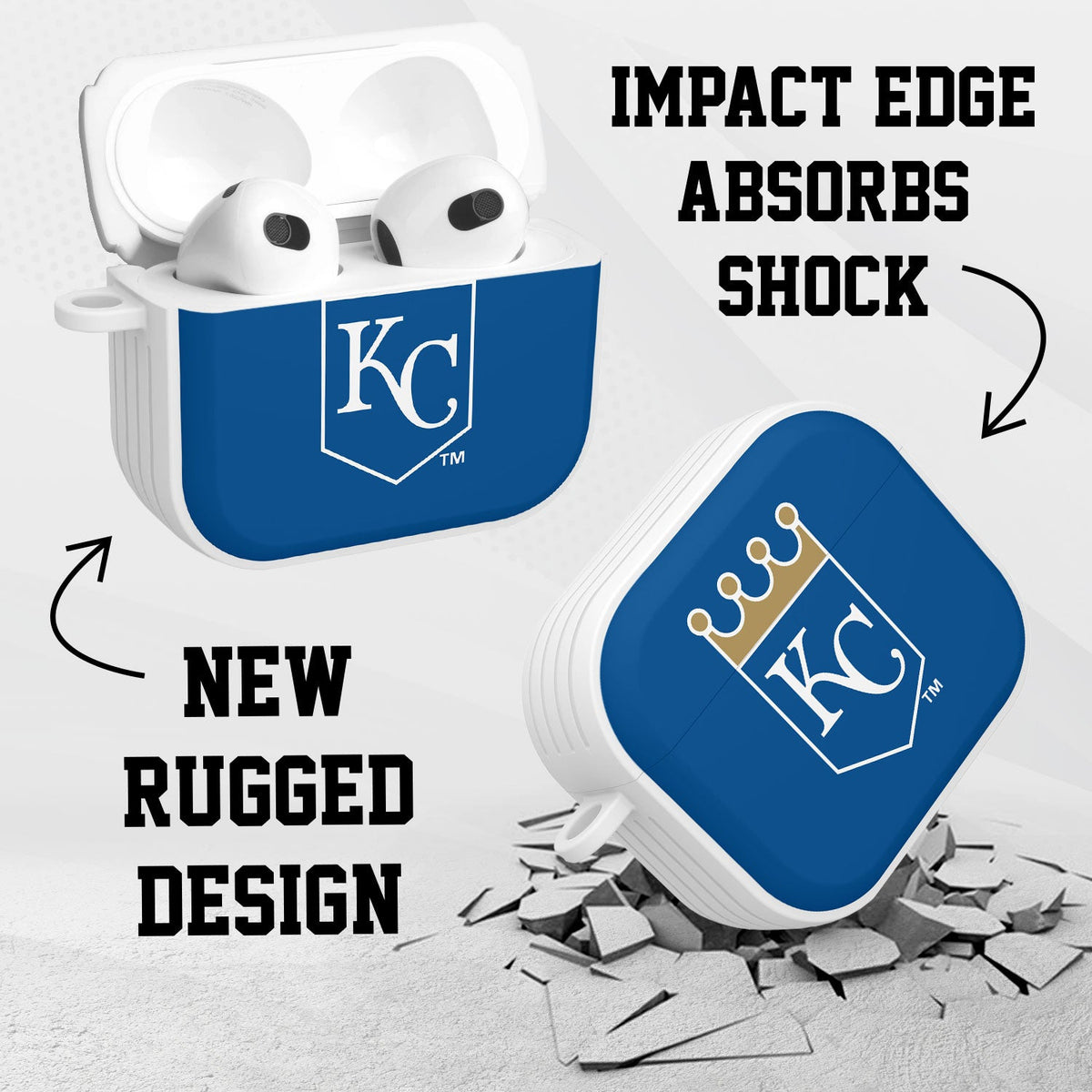 Kansas City Royals HDX Apple AirPods Gen 3 Case Cover