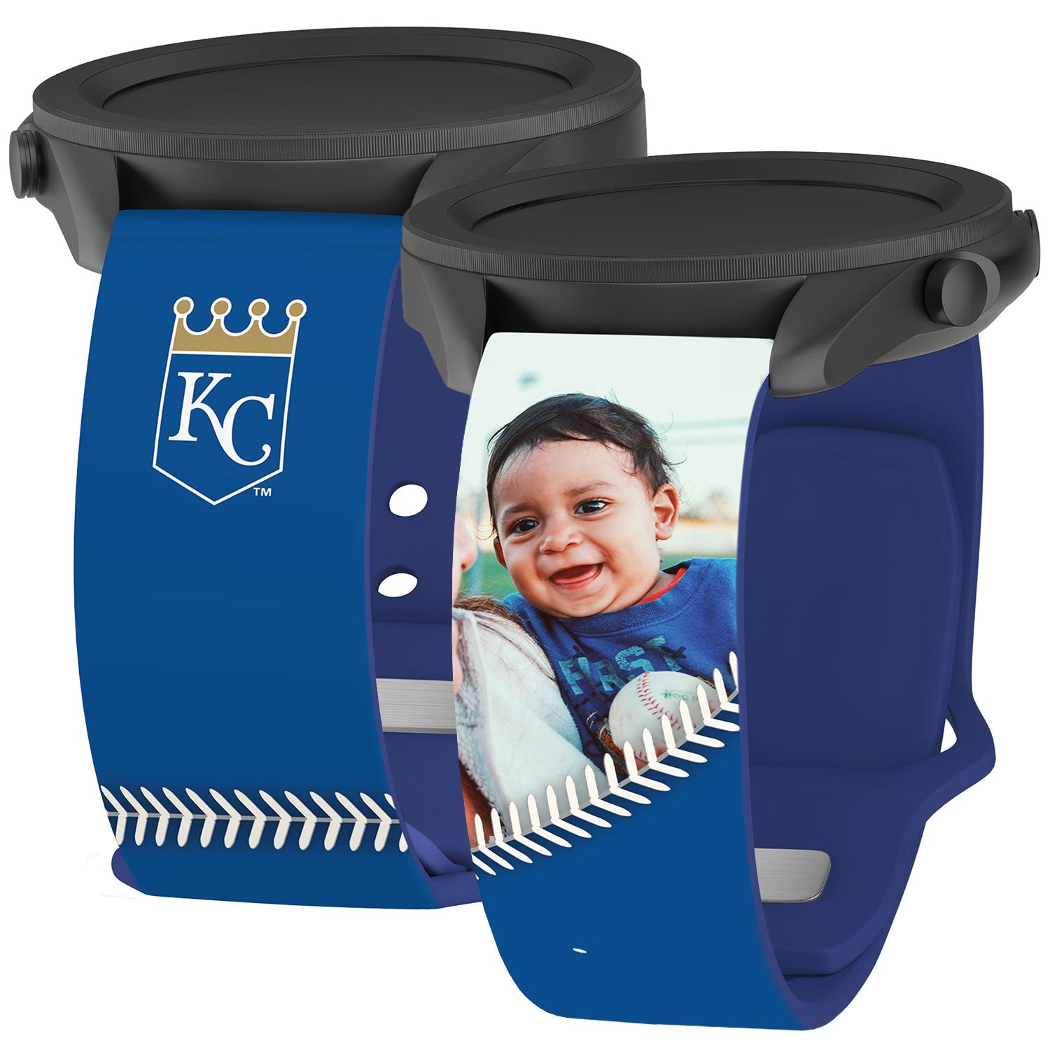 Kansas City Royals Custom Photo HD Samsung Galaxy Watch Band