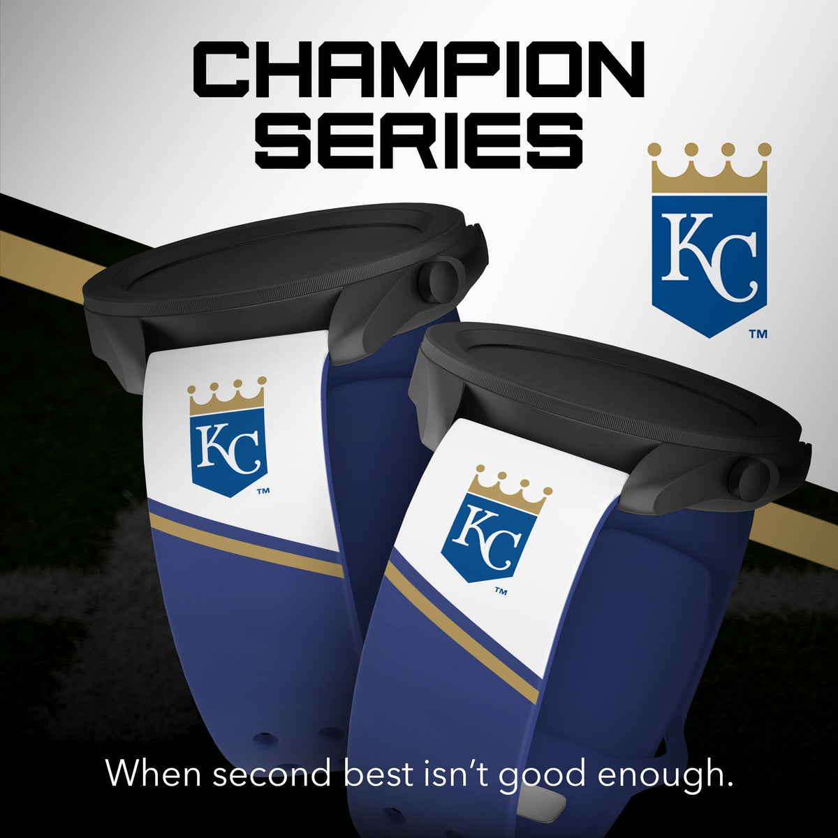 Kansas City Royals HD Champion Series Samsung Galaxy Watch Band