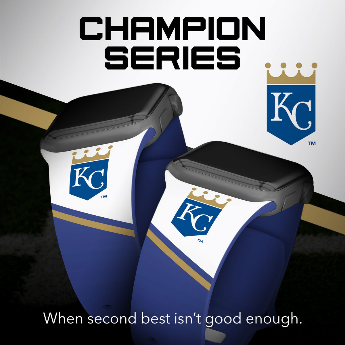 Kansas City Royals HD Champion Series Apple Watch Band