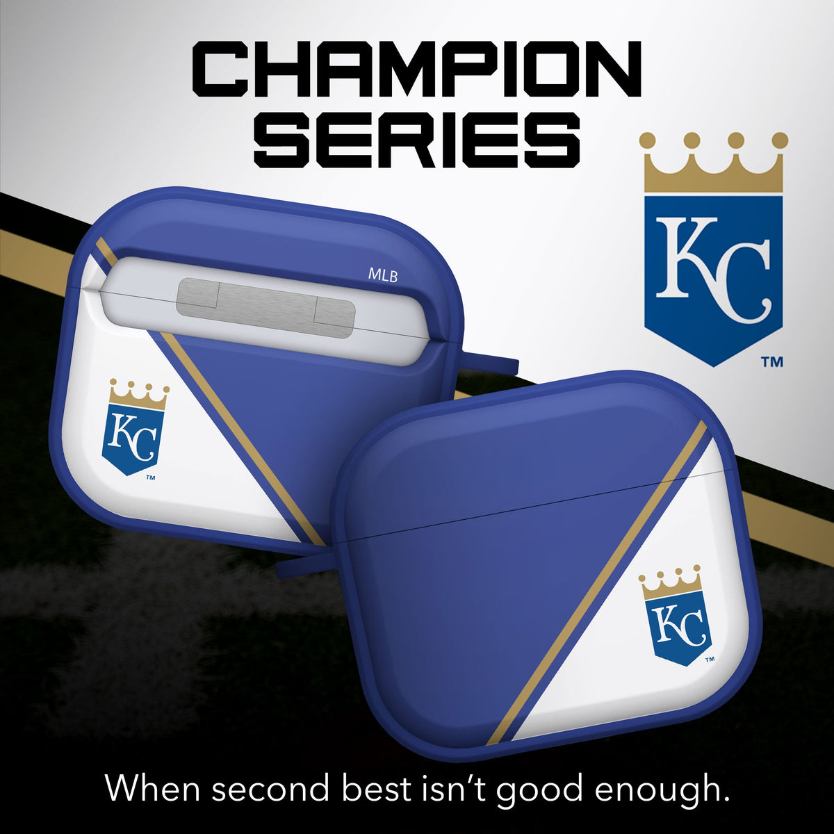 Kansas City Royals HDX Champion Series Apple AirPods Gen 3 Case Cover