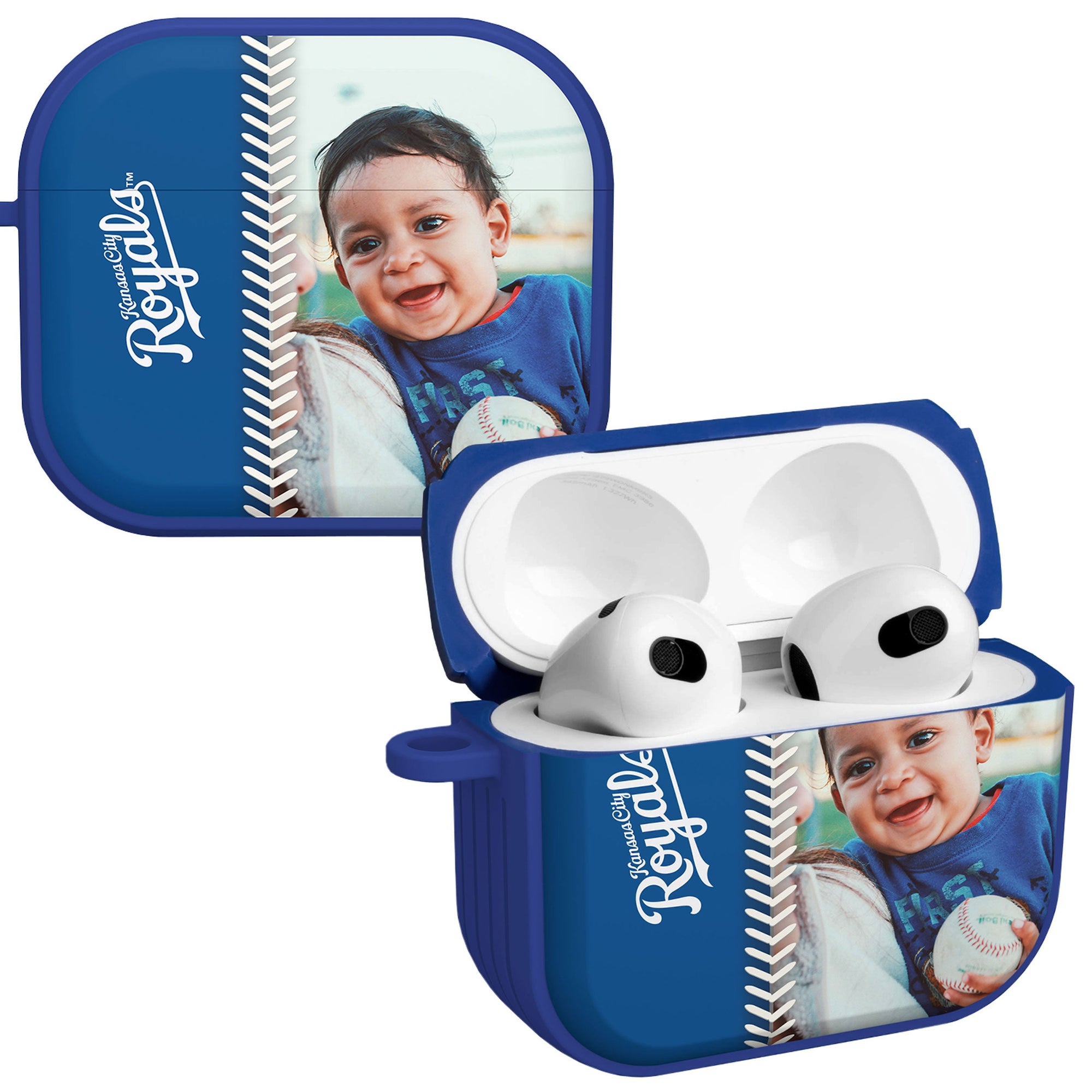 Kansas City Royals Custom Photo HDX Apple AirPods Gen 3 Case Cover