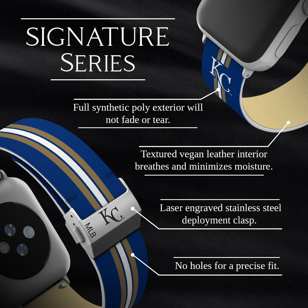 Kansas City Royals Signature Series Watch band