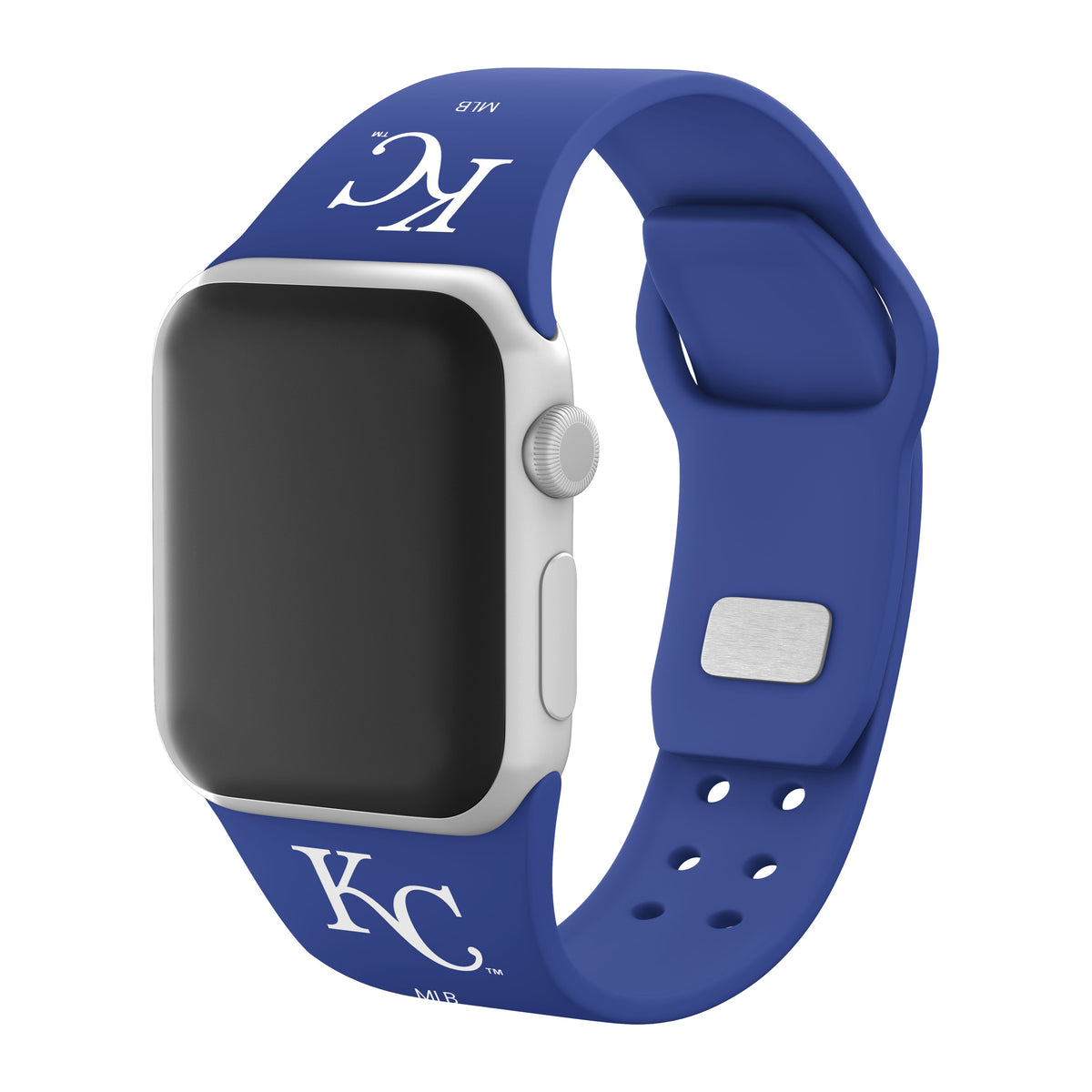 Kansas City Royals Silicone Apple Watch Band - Game Time
