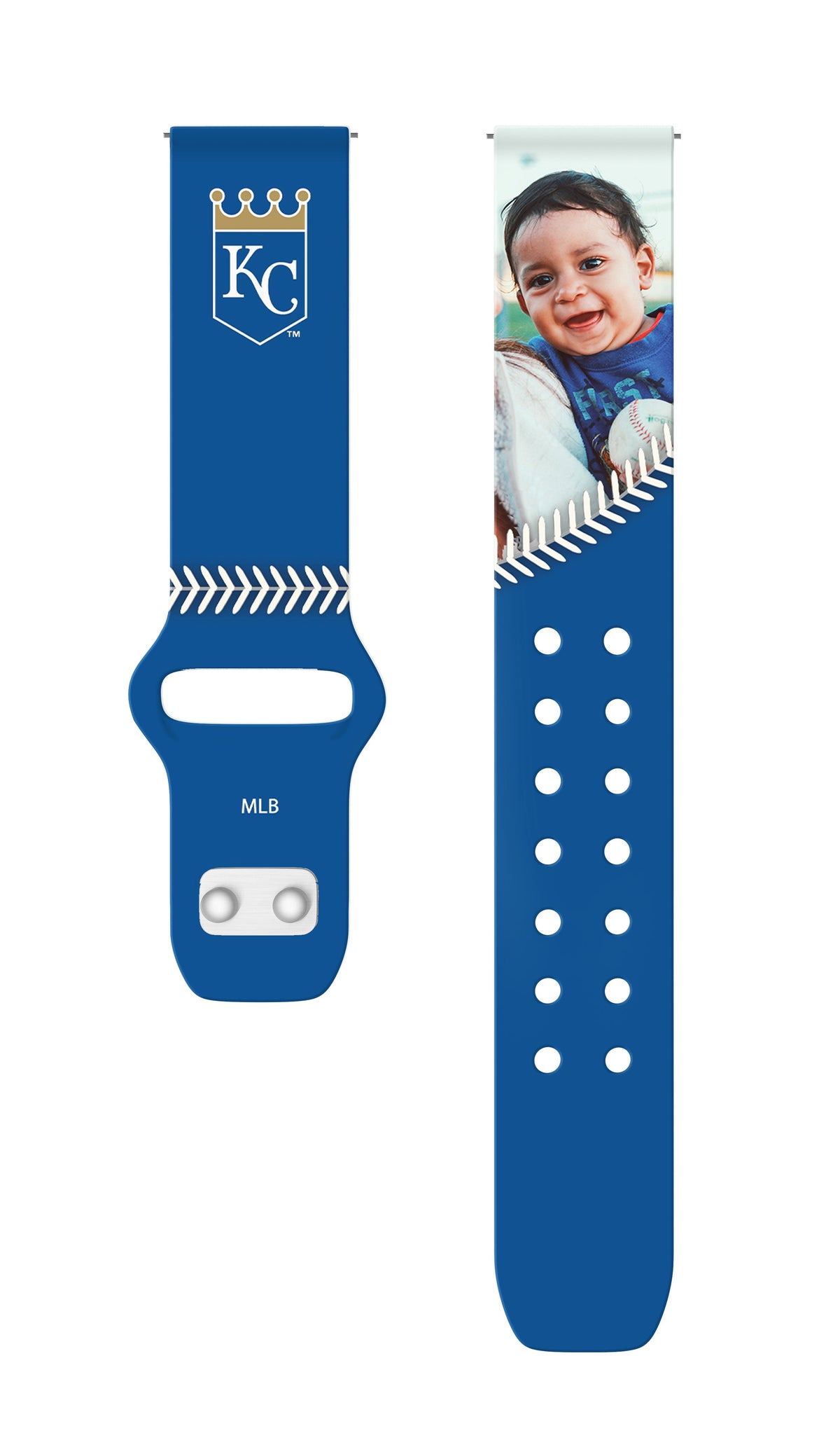 Kansas City Royals Custom Photo HD Samsung Galaxy Watch Band