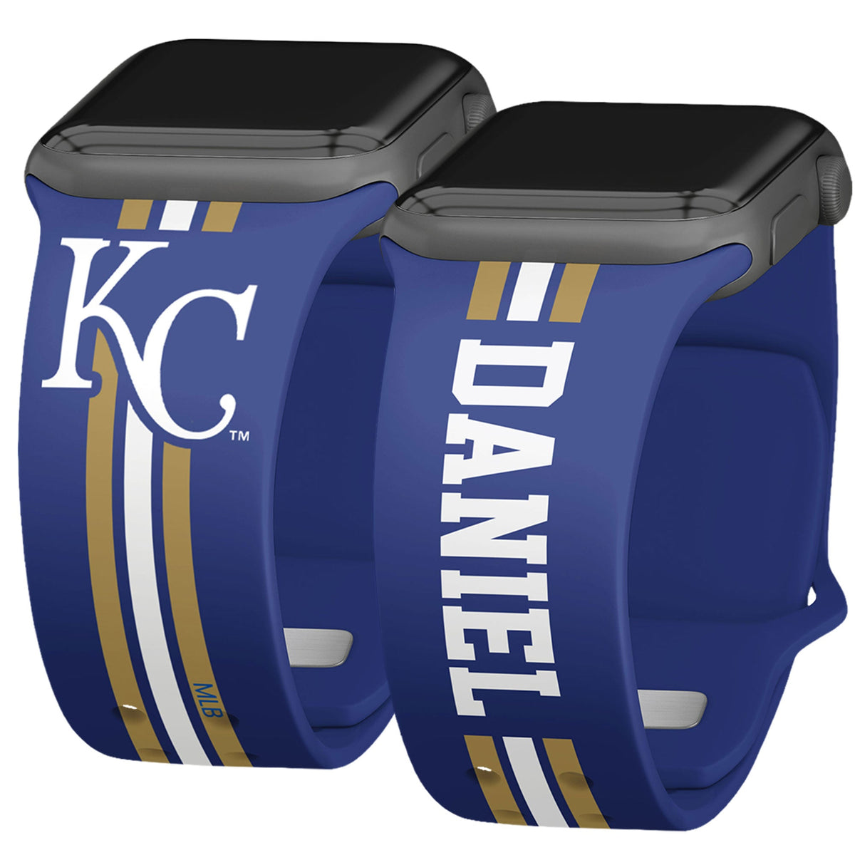 Kansas City Royals Custom Name HD Apple Watch Band