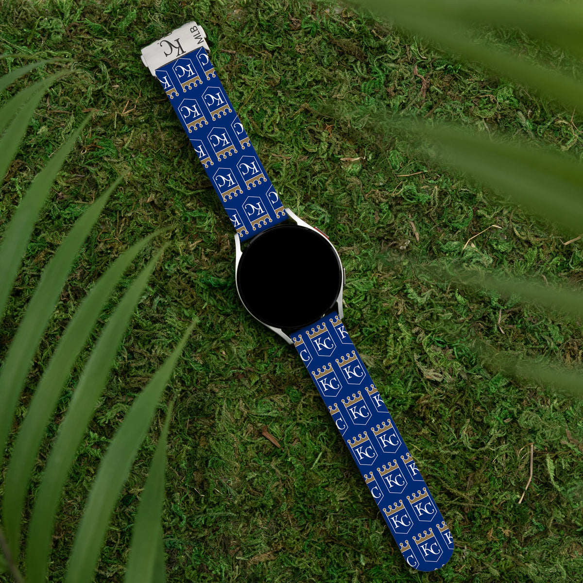 Game Time Kansas City Royals Signature Series Quick Change Watch Band With Engraved Buckle