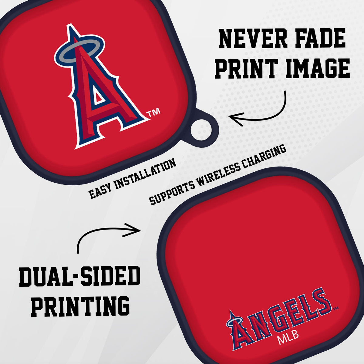 Los Angeles Angels HDX Samsung Galaxy Buds Pro Case Cover