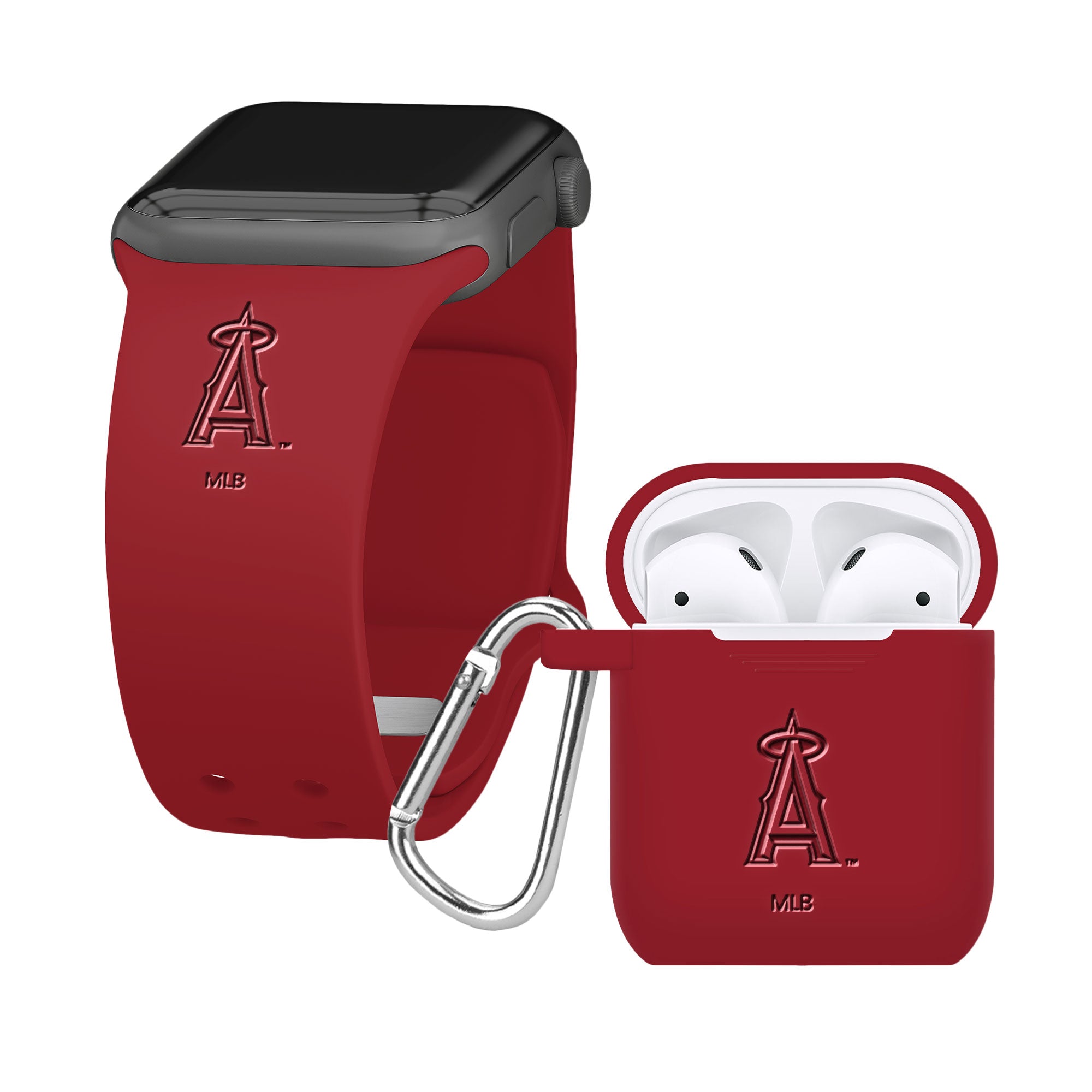 Game Time Los Angeles Angels Engraved Apple Combo Package