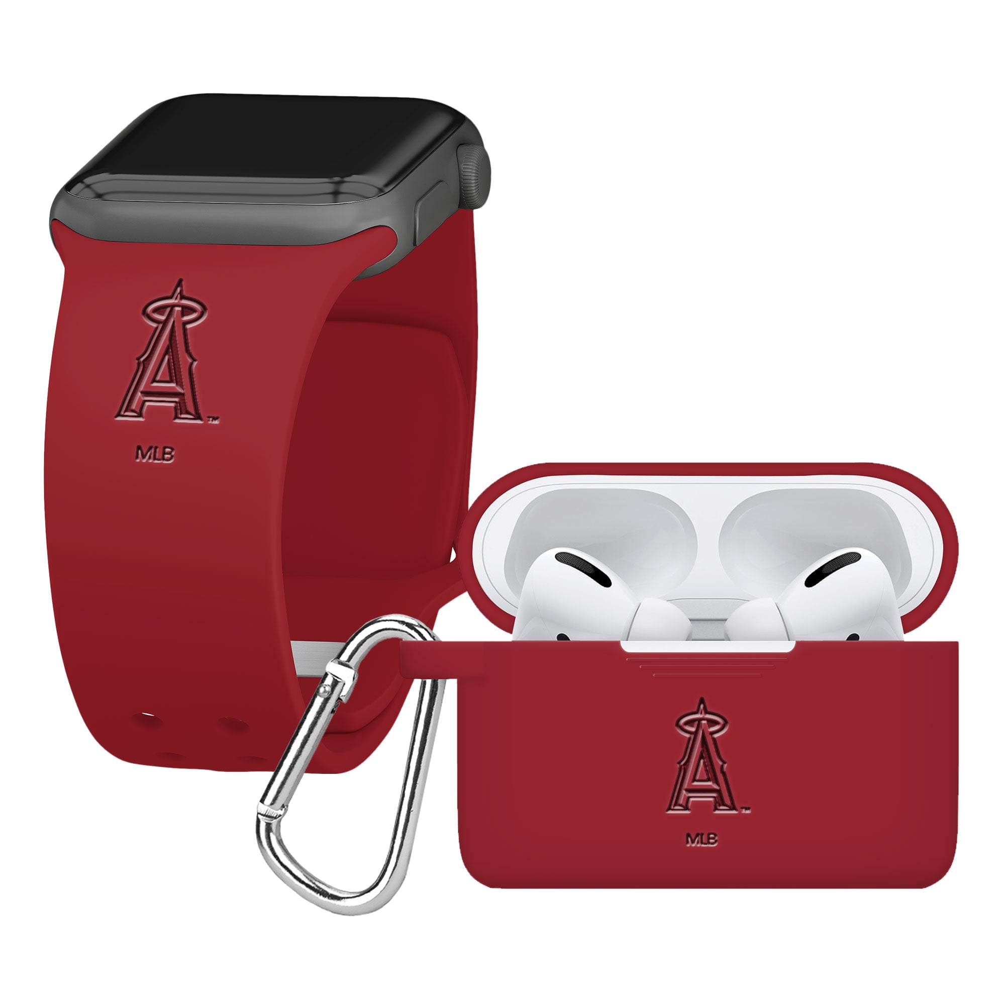 Game Time Los Angeles Angels Engraved Apple Combo Pro Package