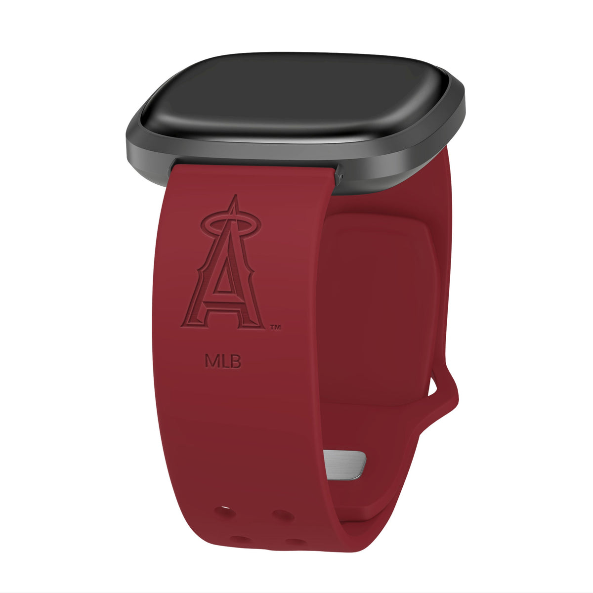 Game Time Los Angeles Angels Engraved Silicone Fitbit Watch Band