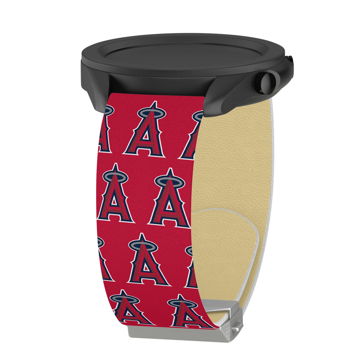Game Time Los Angeles Angels Signature Series Quick Change Watch Band With Engraved Buckle