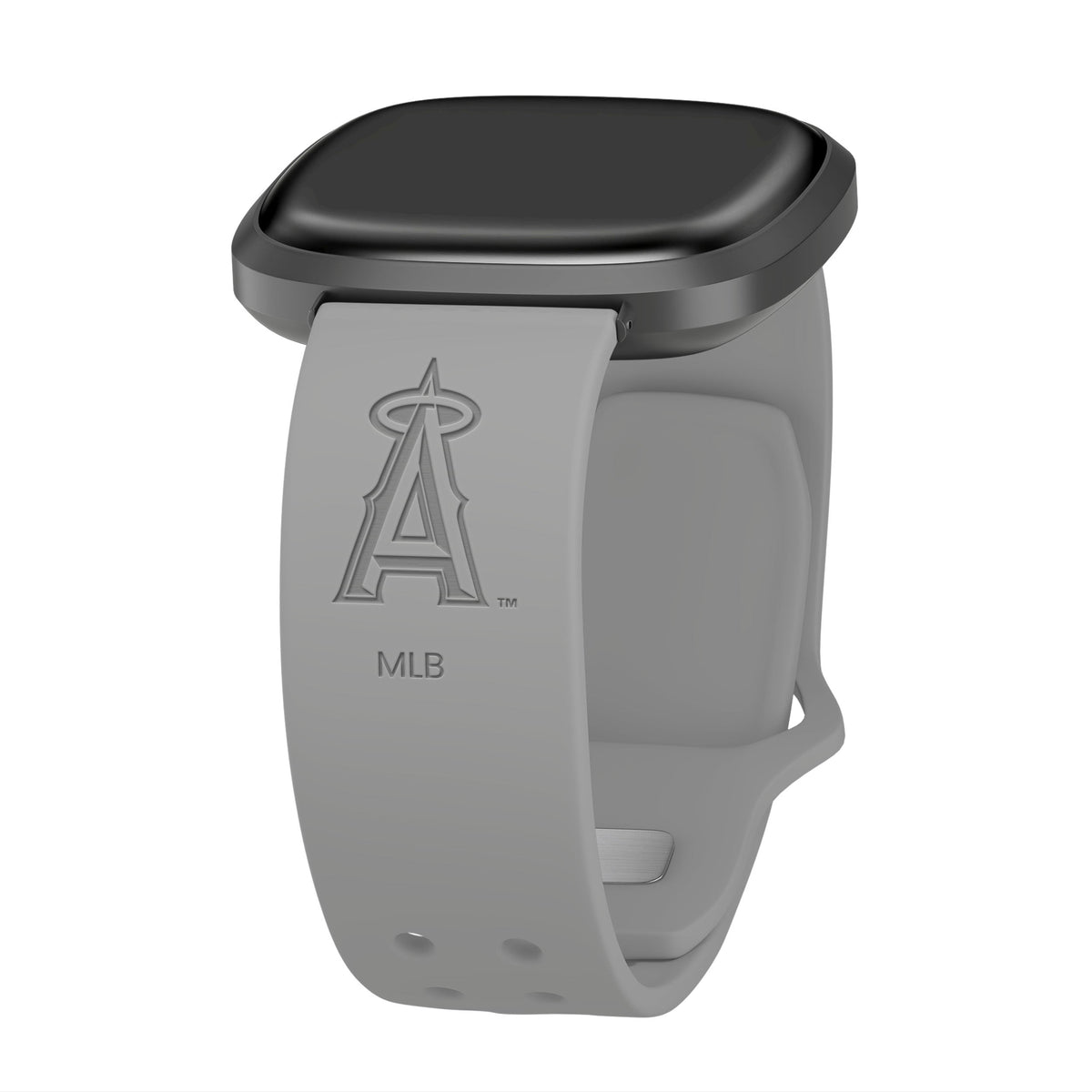 Game Time Los Angeles Angels Engraved Silicone Fitbit Watch Band