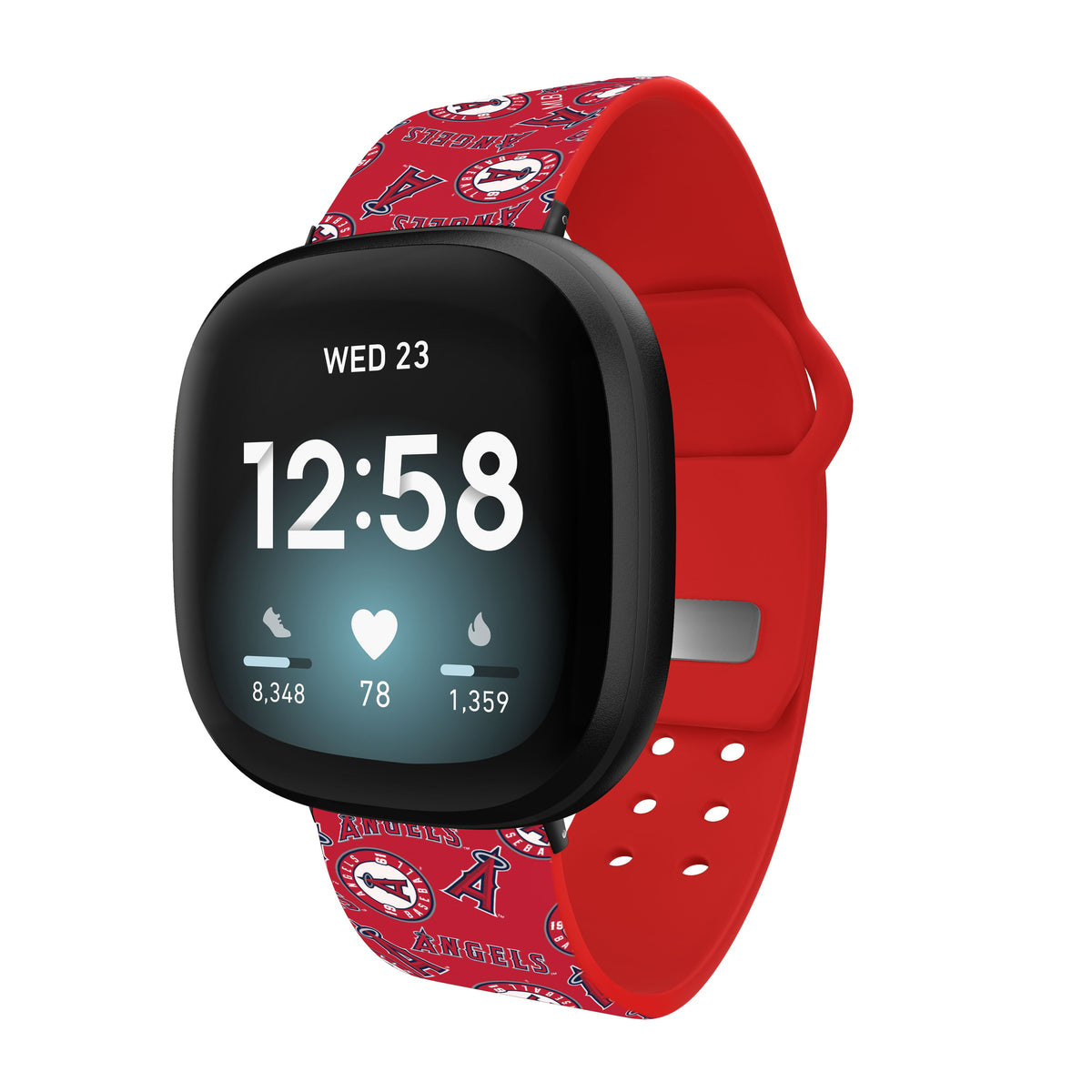 Los Angeles Angels HD Fitbit Versa 3 and Sense Watch Band