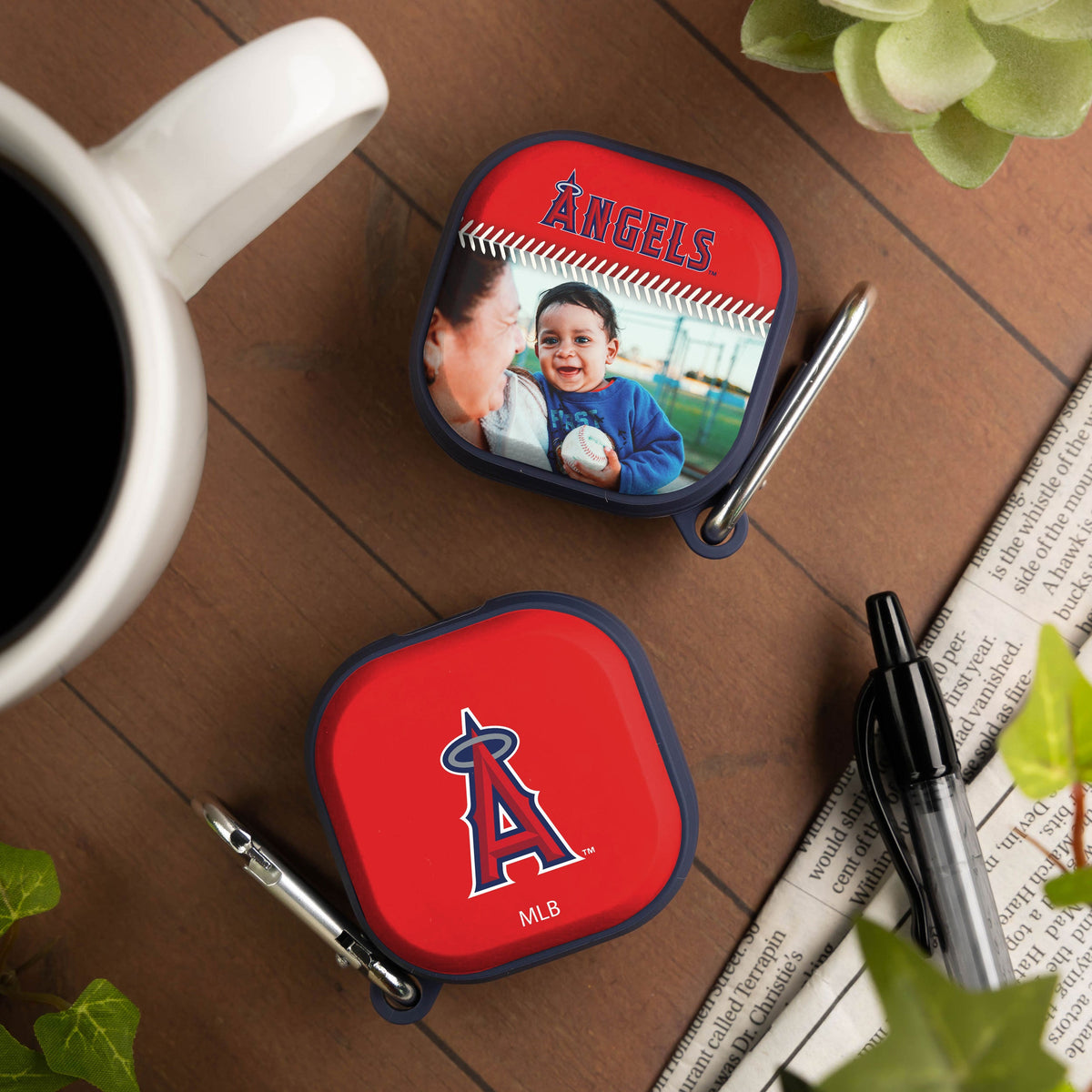 Los Angeles Angels Custom Photo HDX Samsung Galaxy Buds Pro Case Cover