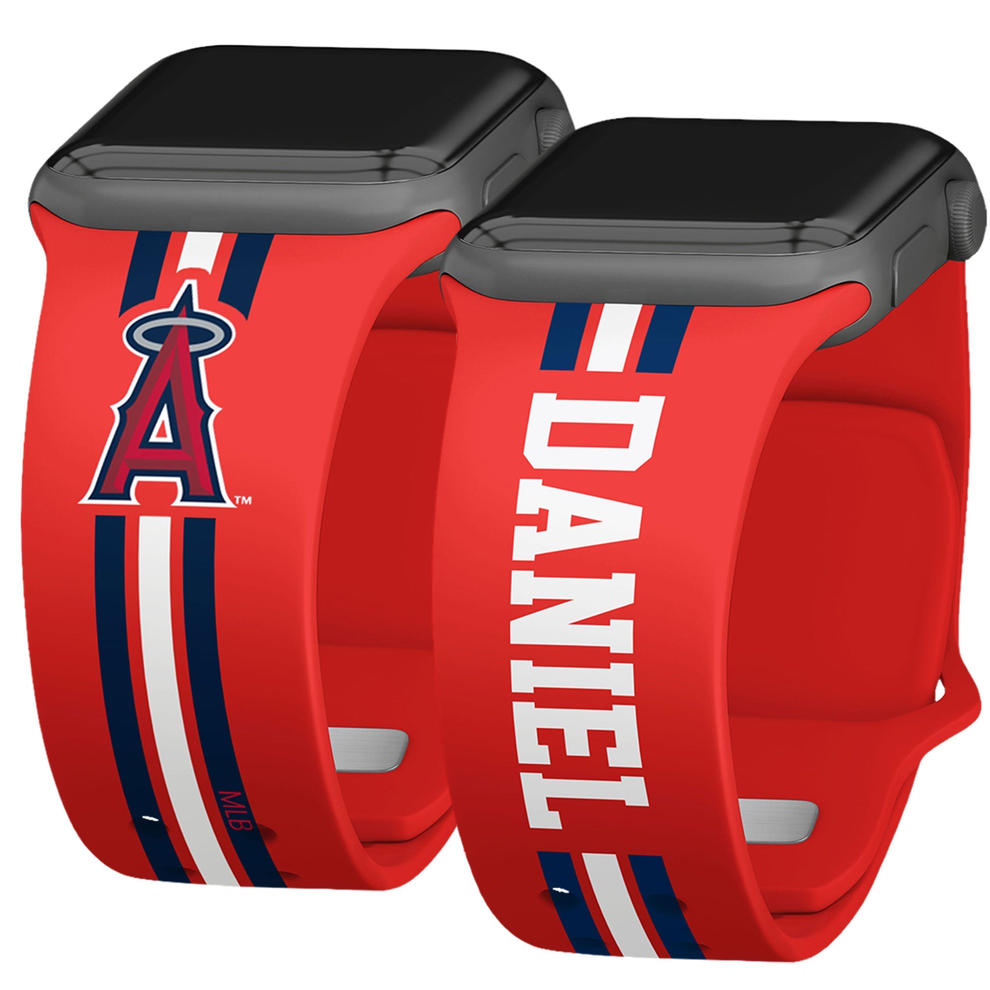 Los Angeles Angels Custom Name HD Apple Watch Band