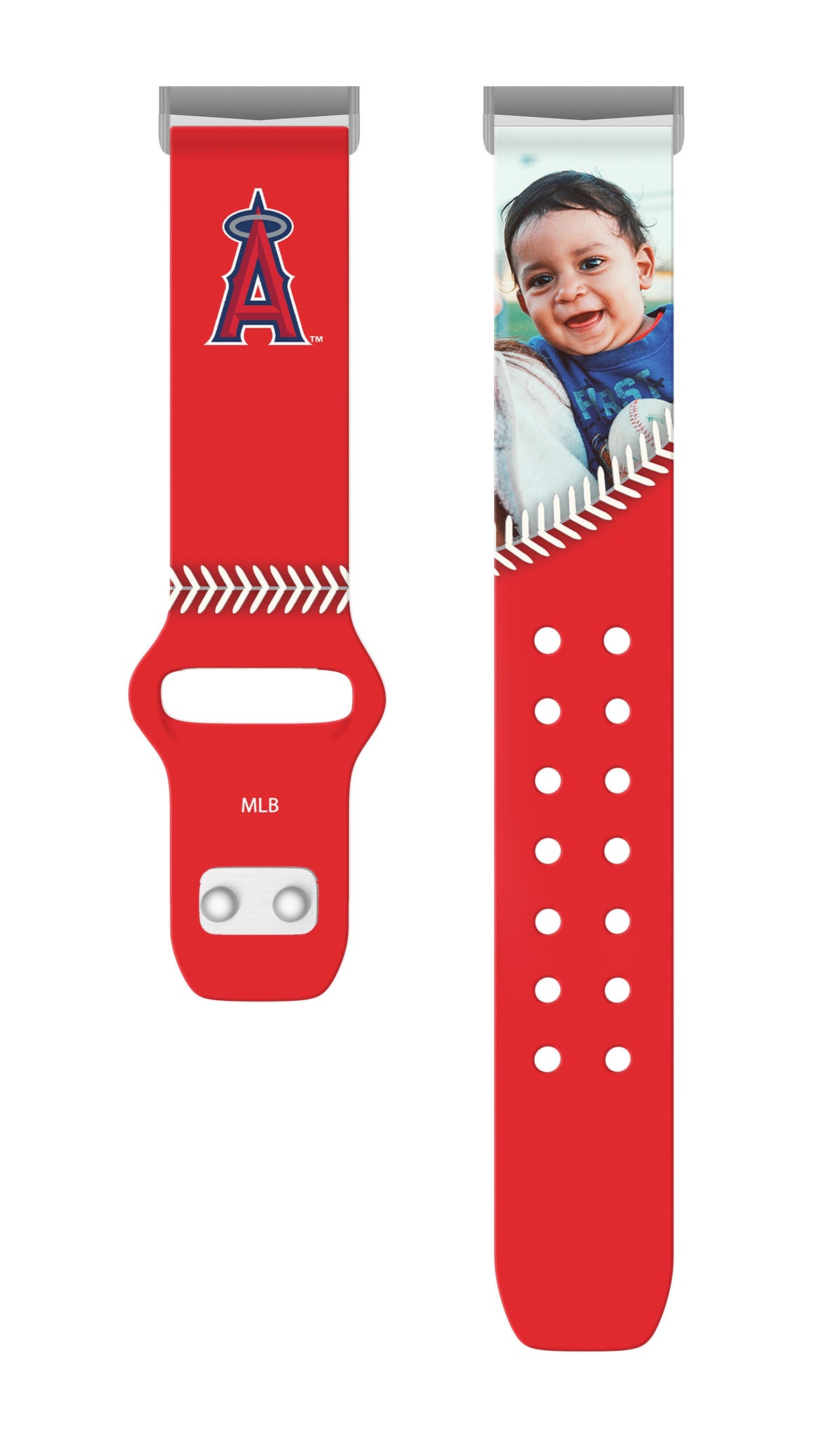 Los Angeles Angels Custom Photo HD Fitbit Versa 3 &amp; Sense Band