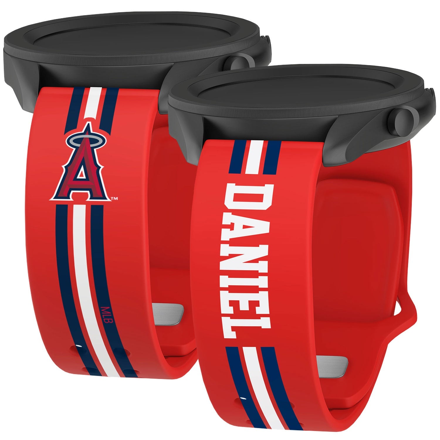 Los Angeles Angels Custom Name HD Quick Change Watch Band