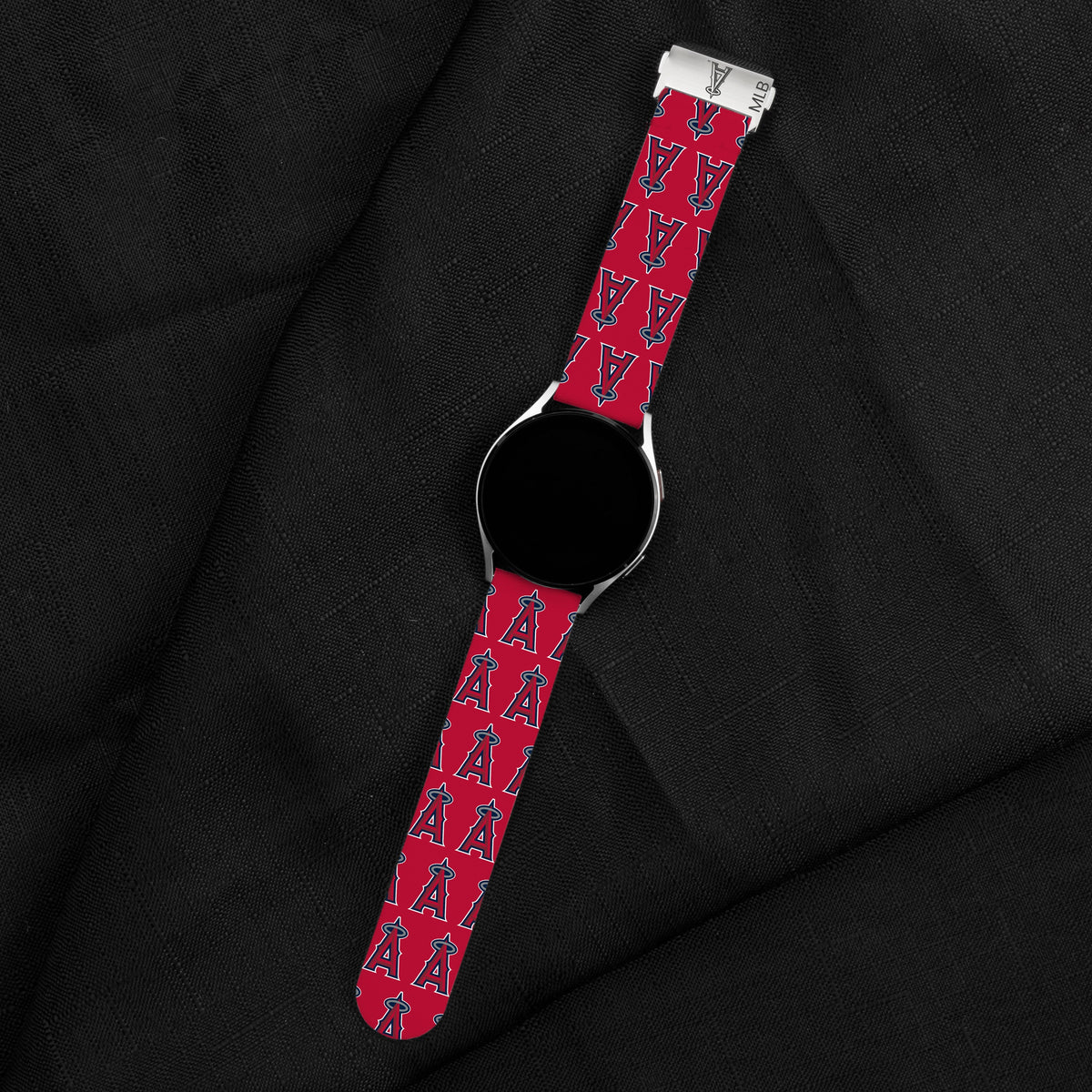Game Time Los Angeles Angels Signature Series Quick Change Watch Band With Engraved Buckle