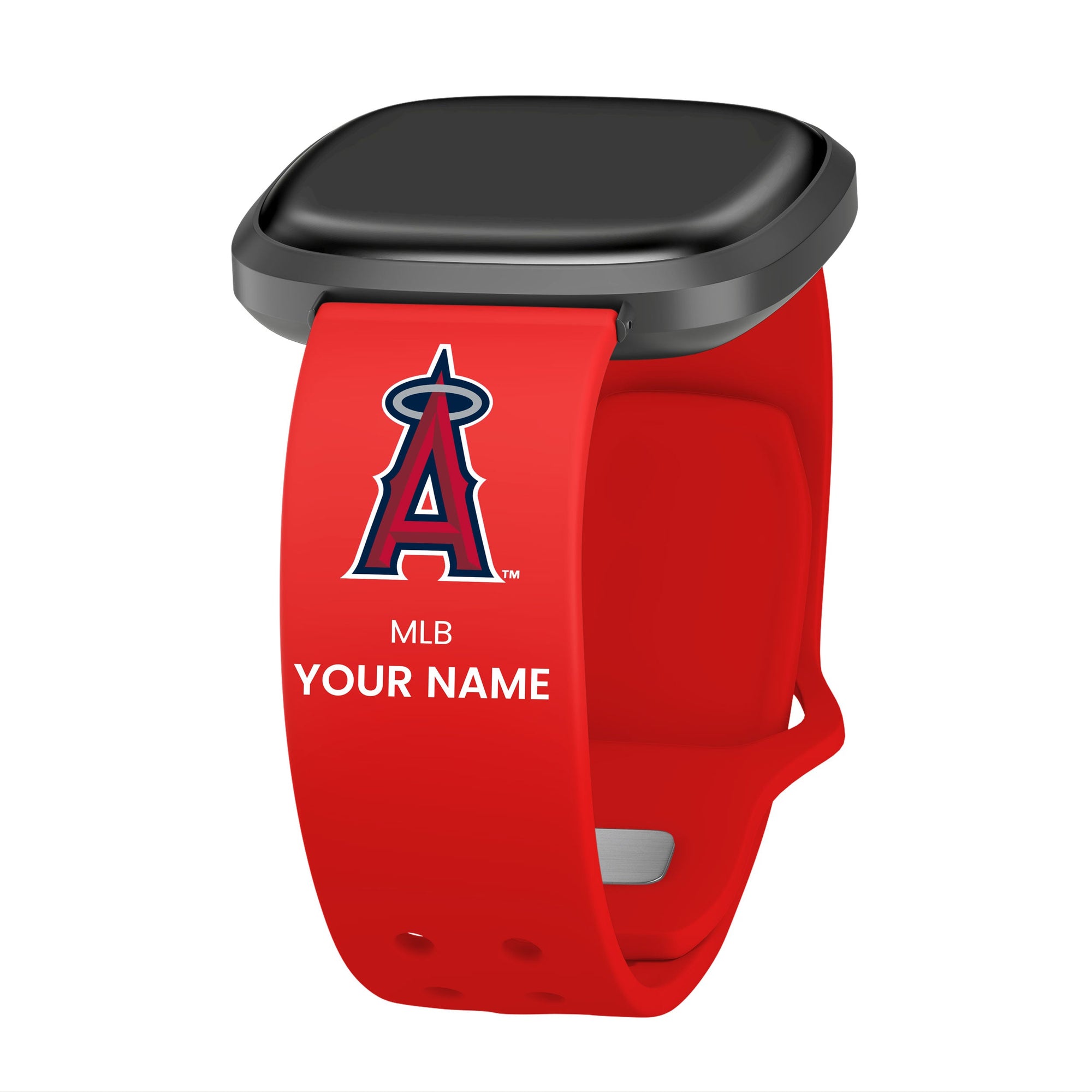 Los Angeles Angels HD Custom Name Watch Band Compatible with Fitbit Versa 3 and Sense