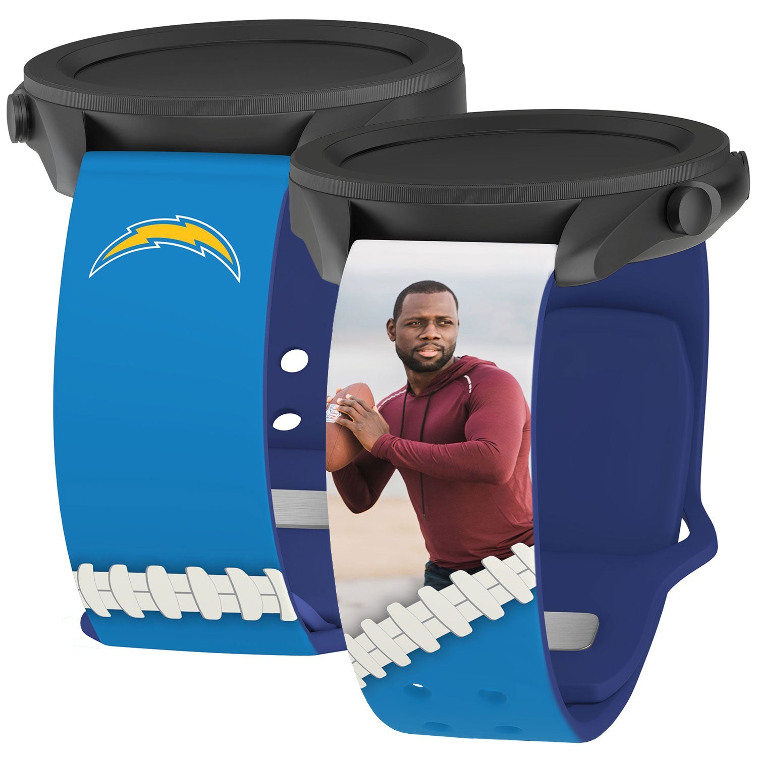 Los Angeles Chargers Custom Photo HD Samsung Galaxy Watch Band