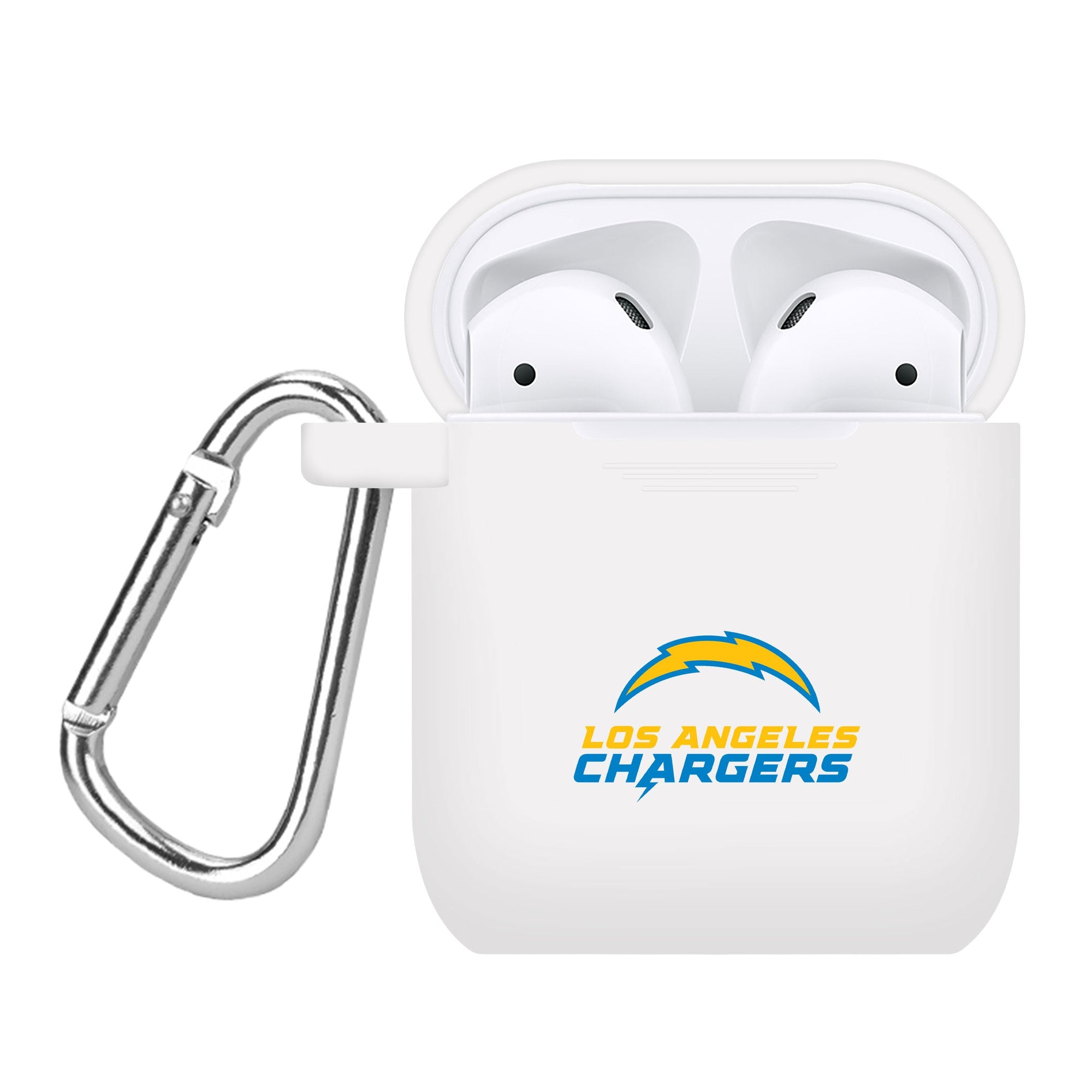 Game Time Los Angeles Chargers Silicone Case Cover for Apple AirPods Battery Case