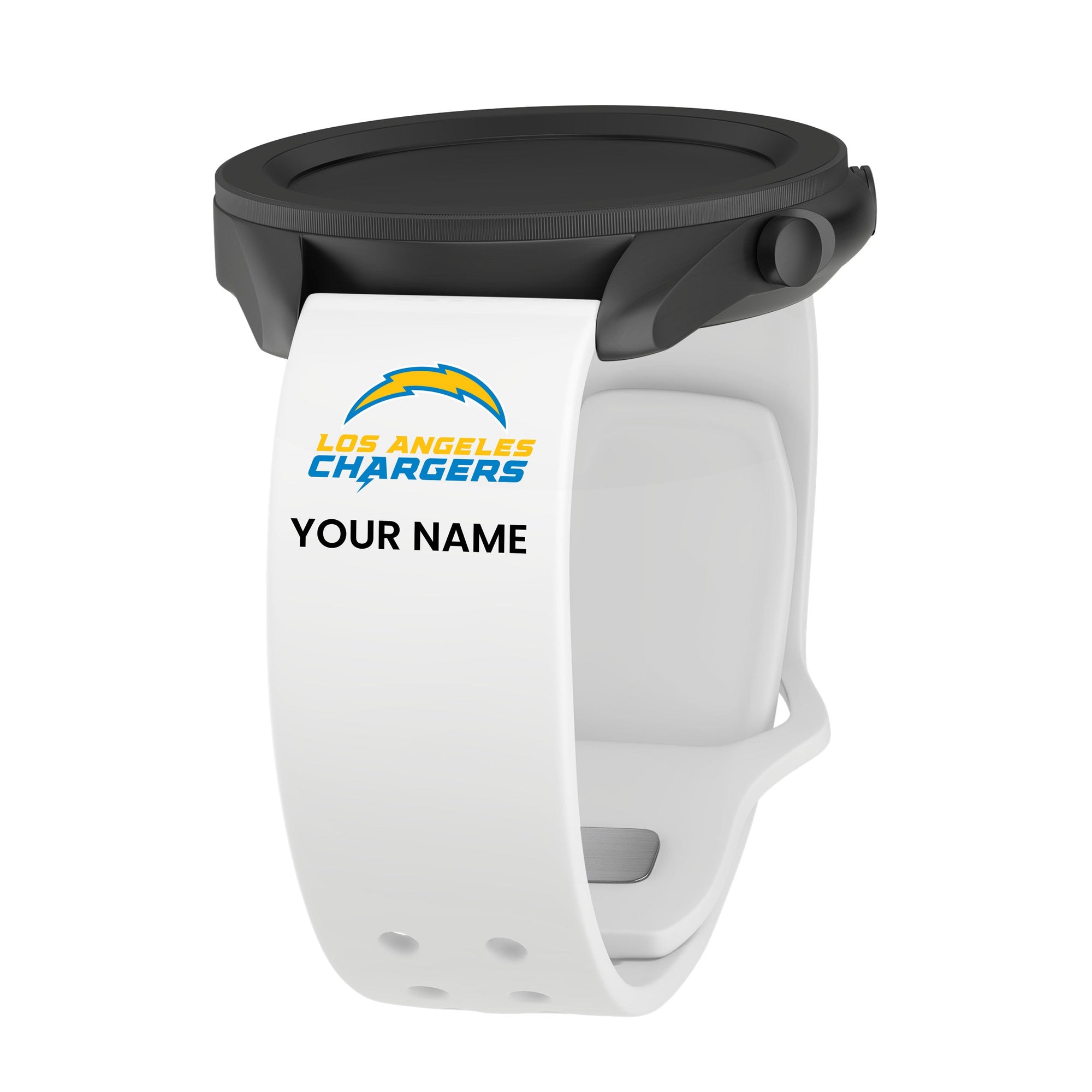 GAME TIME LA Chargers Custom Name HD Quick Change Watch Band